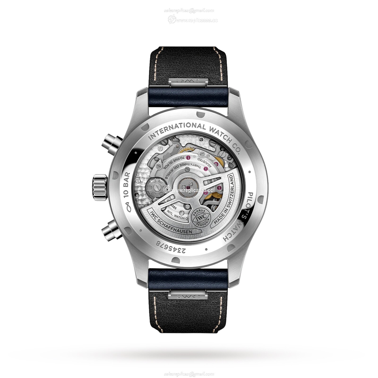 Replica IWC Pilot's details Chronograph 43mm IW378003