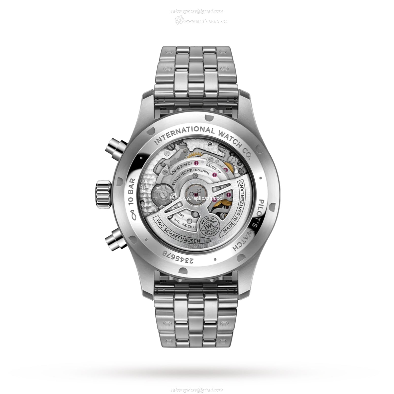 Replica IWC Pilot's details Chronograph 43mm IW378002
