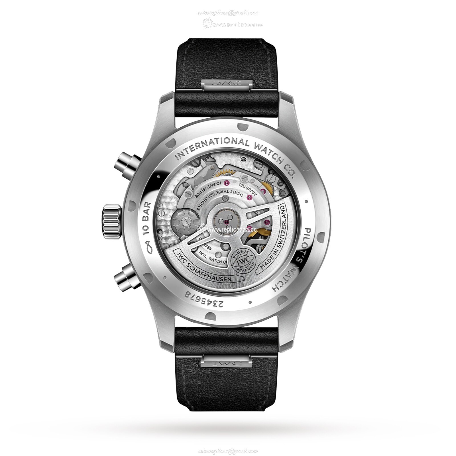 Replica IWC Pilot's details Chronograph 43mm Mens details IW378001