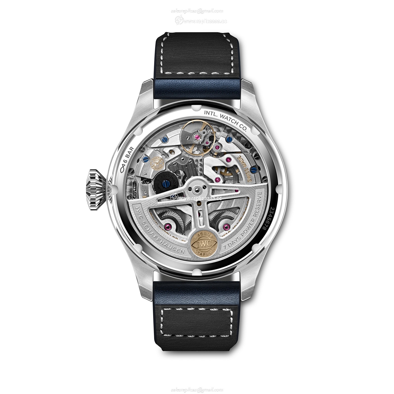 Replica IWC Big Pilot's details Perpetual Calendar IW503605