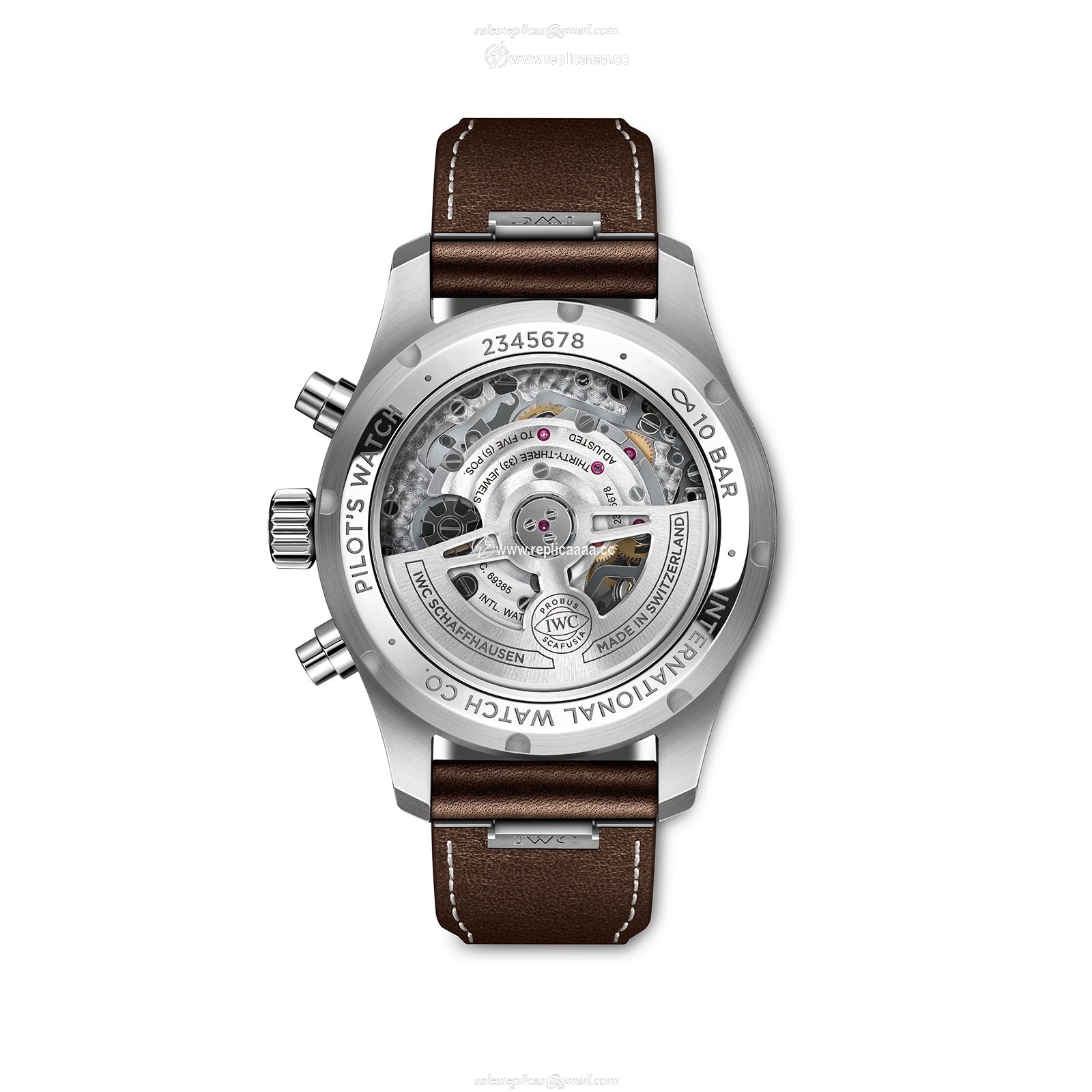 Replica IWC Pilot's Chronograph 41mm Mens details IW388103 2 Replica IWC Pilot's Chronograph 41mm Mens details IW388103
