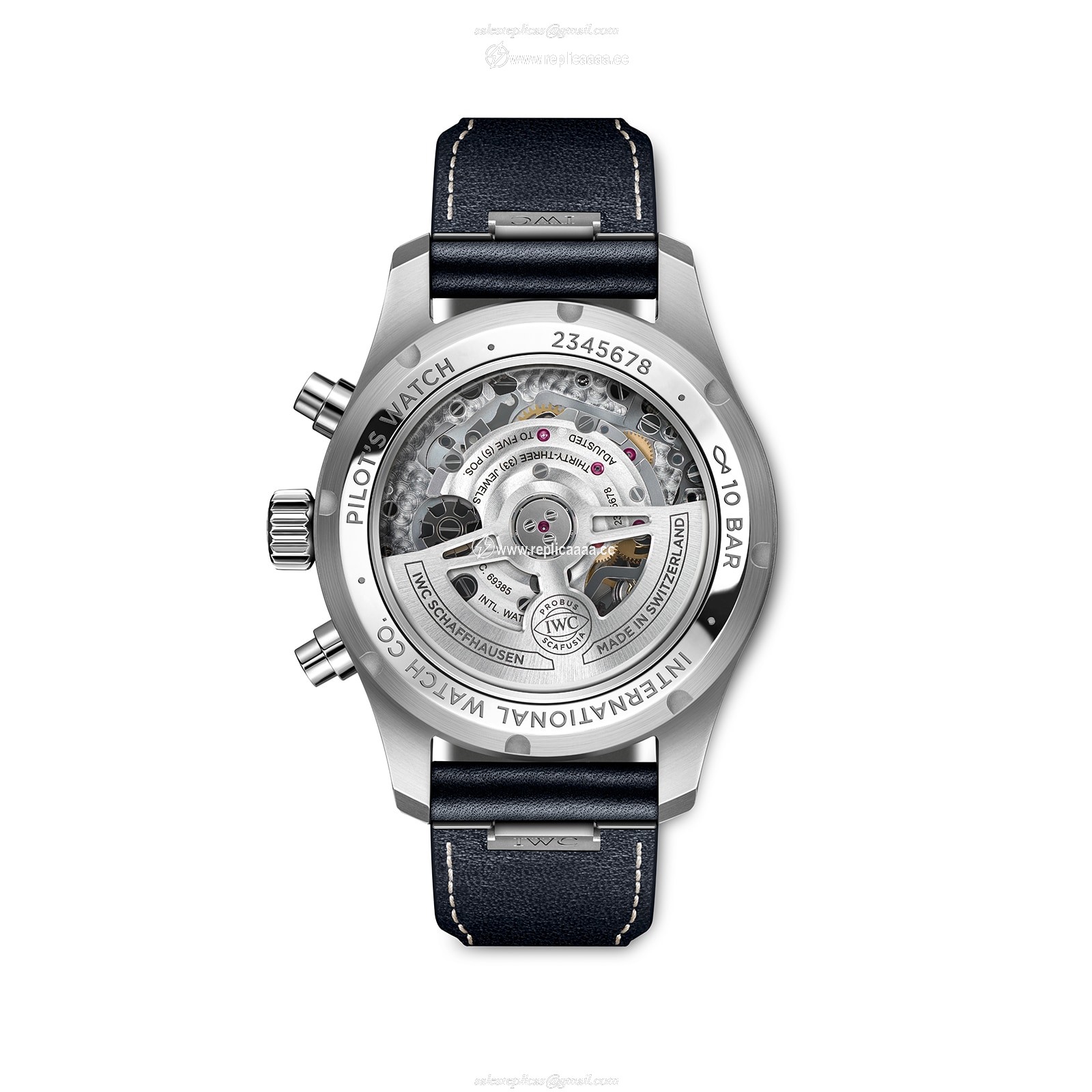 Replica IWC Pilot's Chronograph 41mm Mens details IW388101 2 Replica IWC Pilot's Chronograph 41mm Mens details IW388101