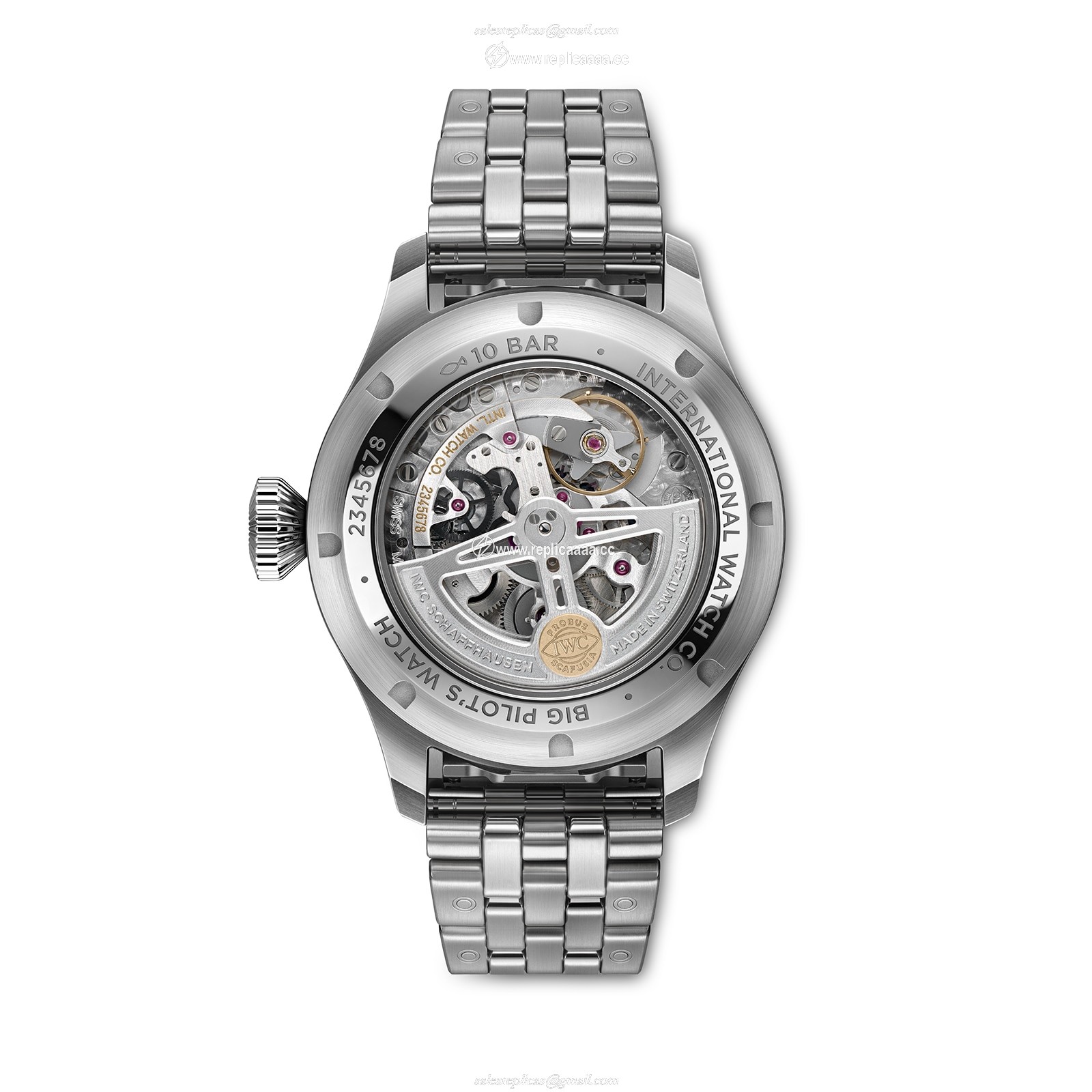 Replica IWC Big Pilot's 43mm Mens details IW329304 2 Replica IWC Big Pilot's 43mm Mens details IW329304