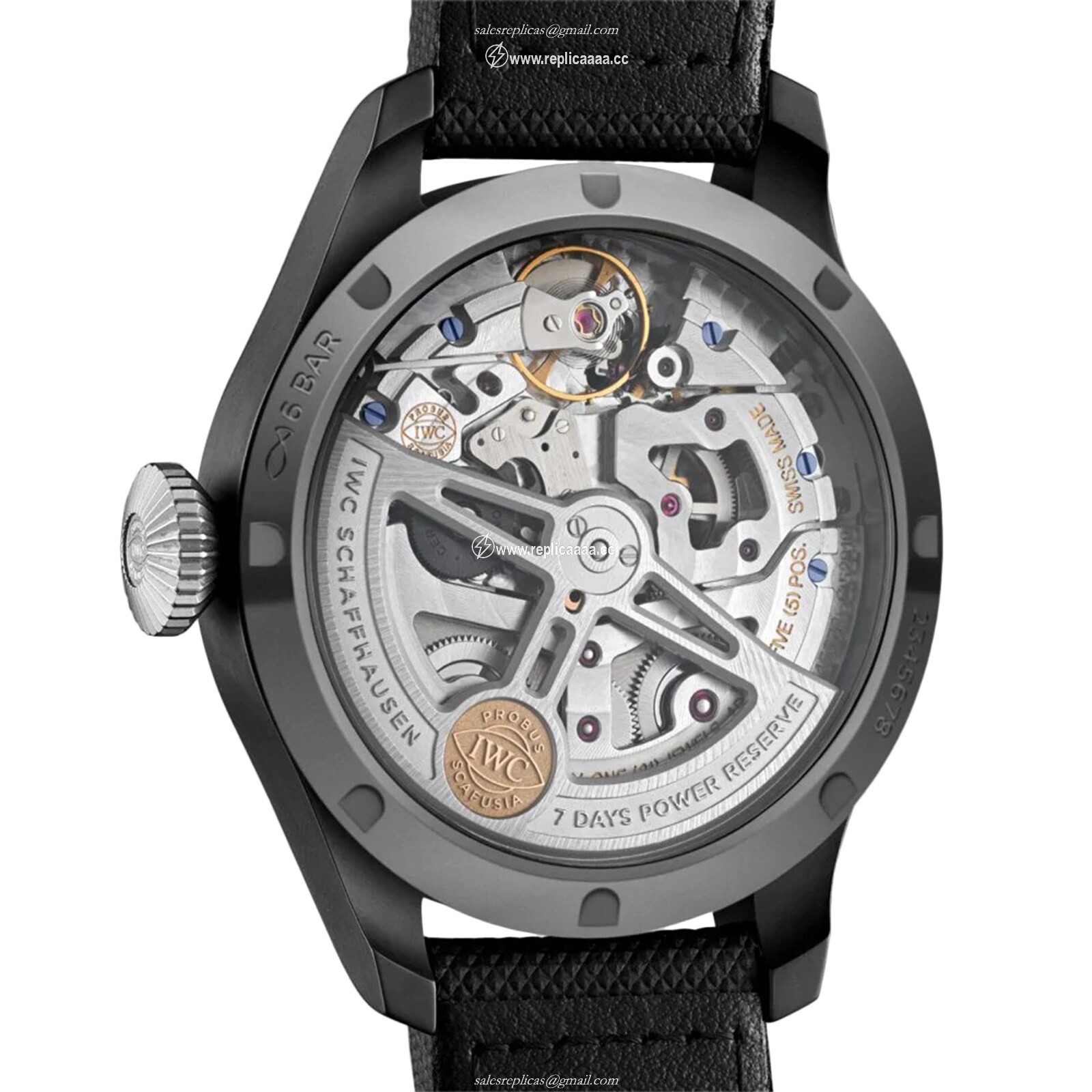 Replica IWC Big Pilot's Rodeo Drive 46.5mm Mens details IW503001 2 Replica IWC Big Pilot's Rodeo Drive 46.5mm Mens details IW503001