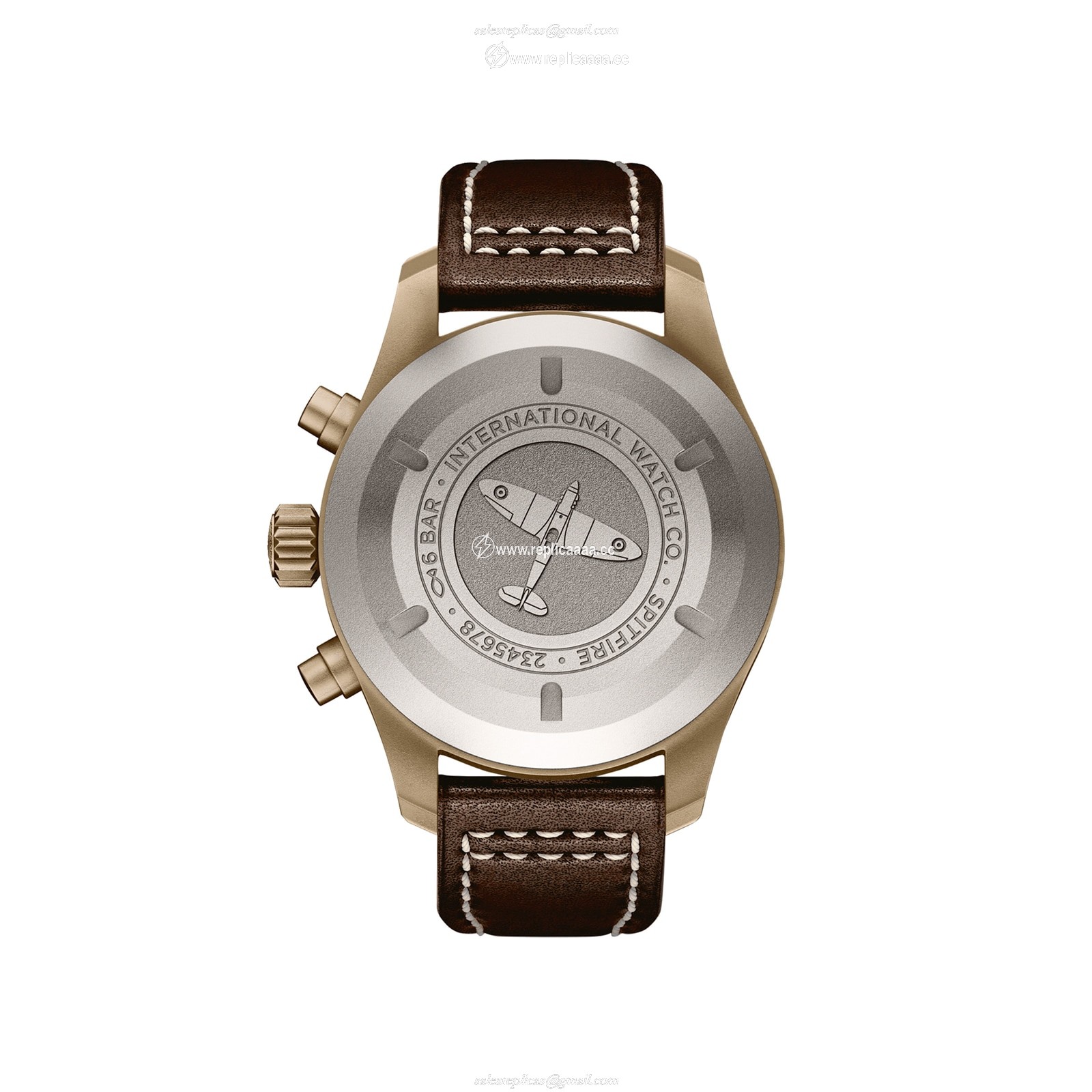 Replica IWC Pilot's Spitfire 41mm Mens details IW387902