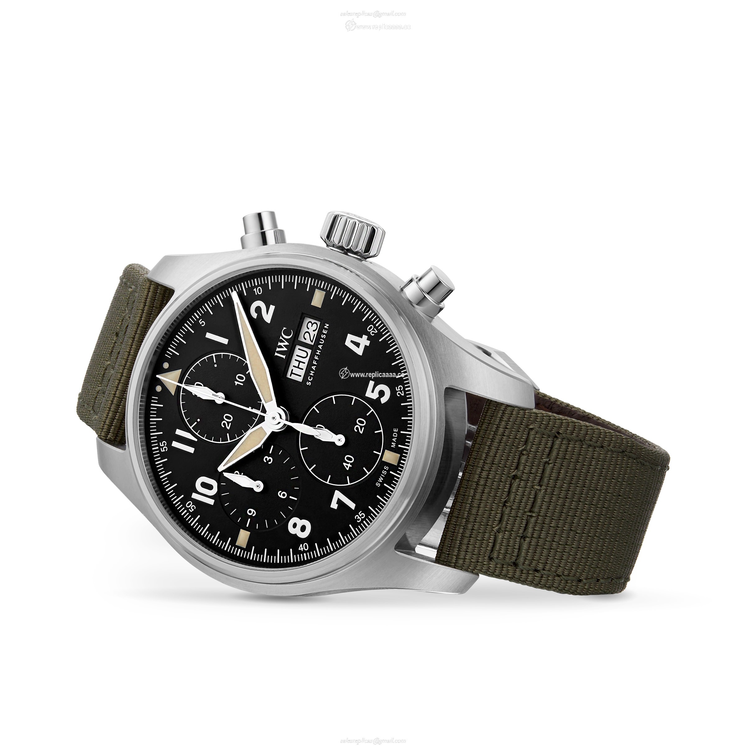 Replica IWC Pilot's Spitfire 41mm Mens details IW387901