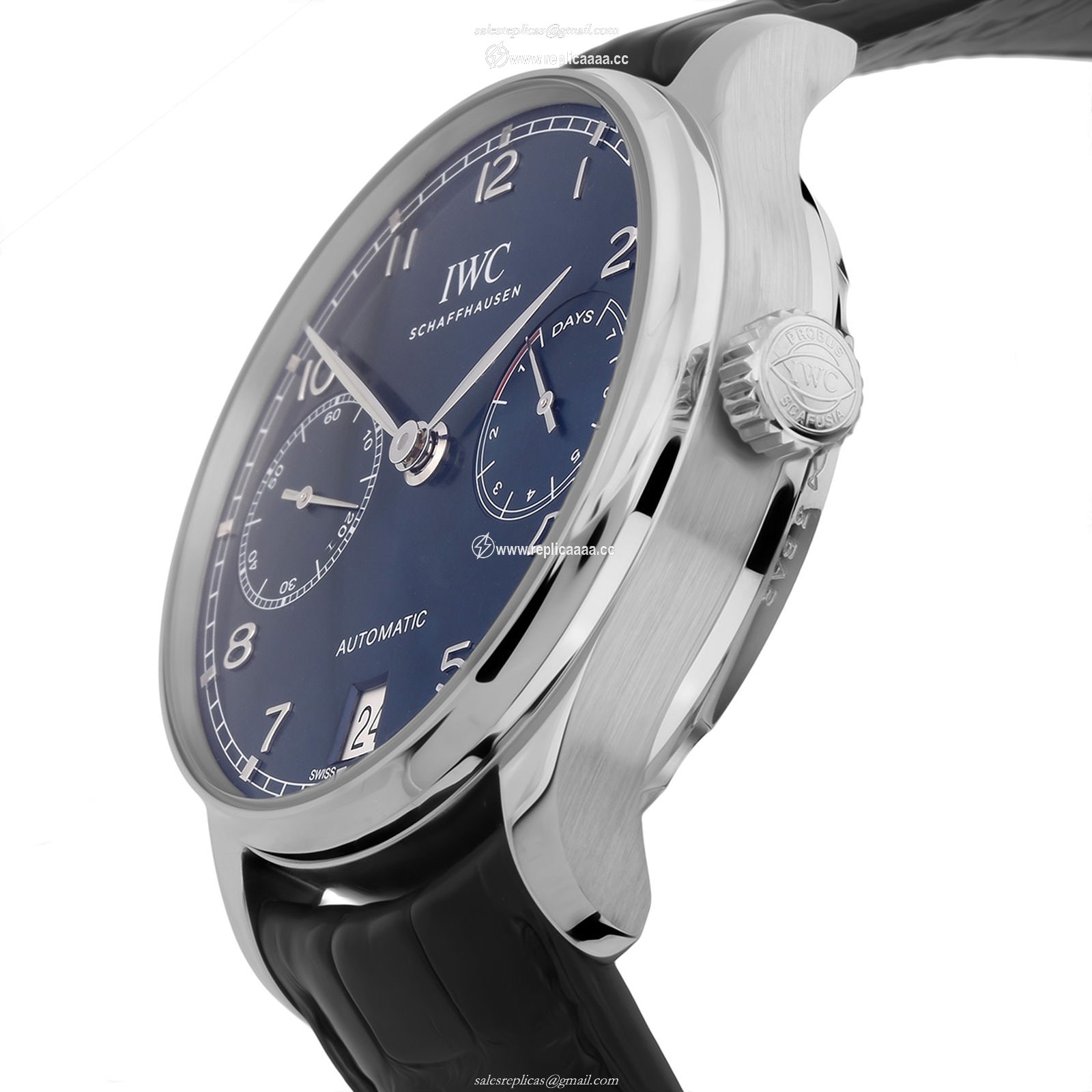Replica IWC Portugieser 42mm Mens details IW500710 2 Replica IWC Portugieser 42mm Mens details IW500710