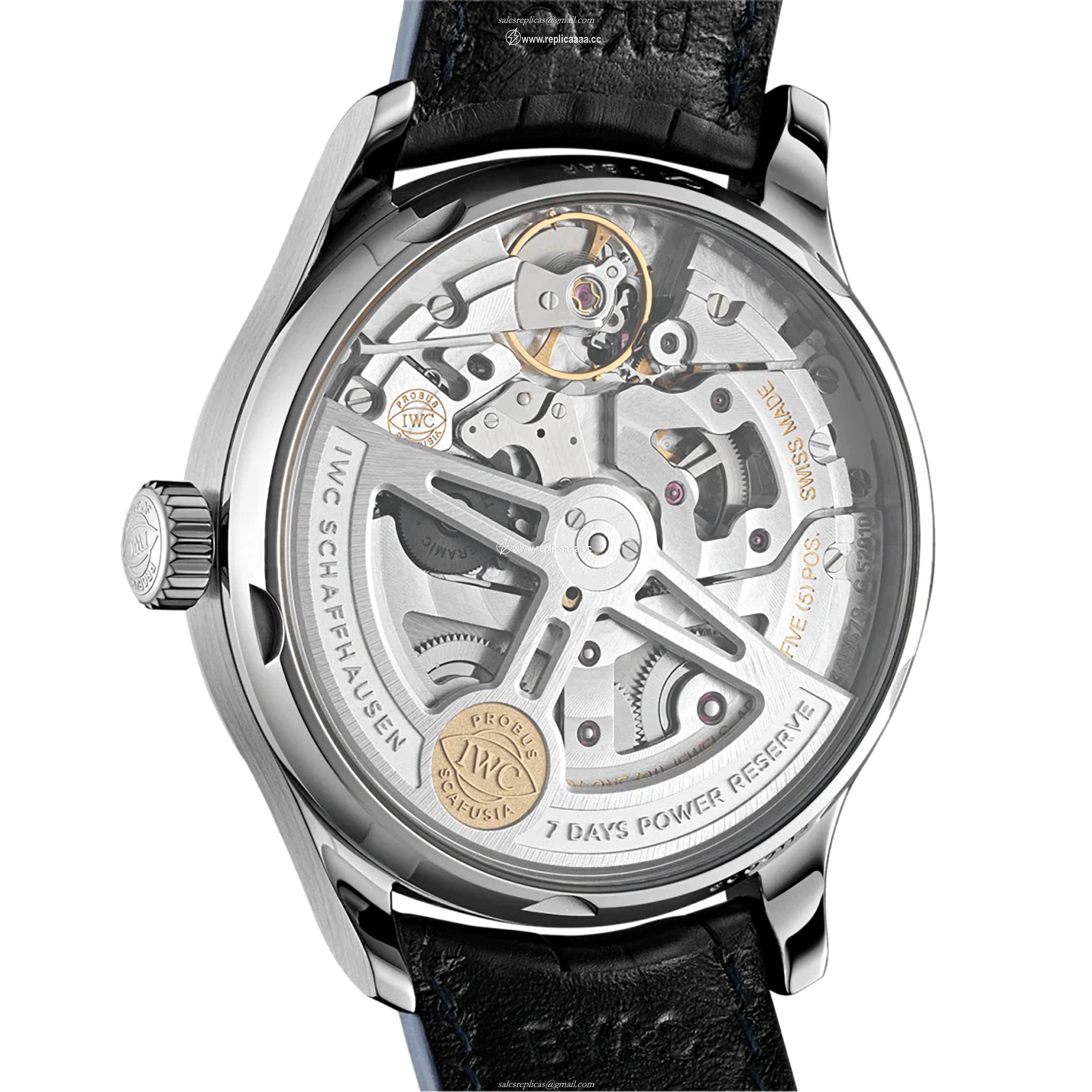 Replica IWC Portugieser 42mm Mens details IW500705 2 Replica IWC Portugieser 42mm Mens details IW500705
