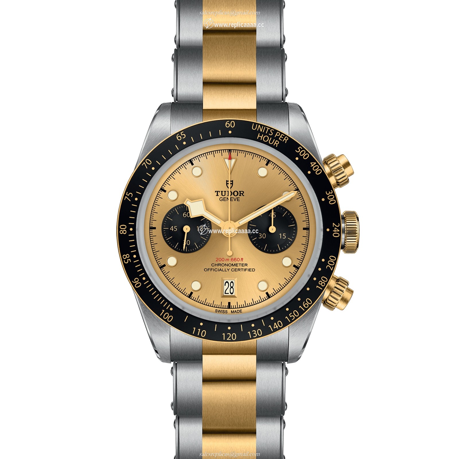 Replica Tudor Black Bay Chrono S G 41mm Stainless Steel M79363N-0007 2 Replica Tudor Black Bay Chrono S G 41mm Stainless Steel M79363N-0007