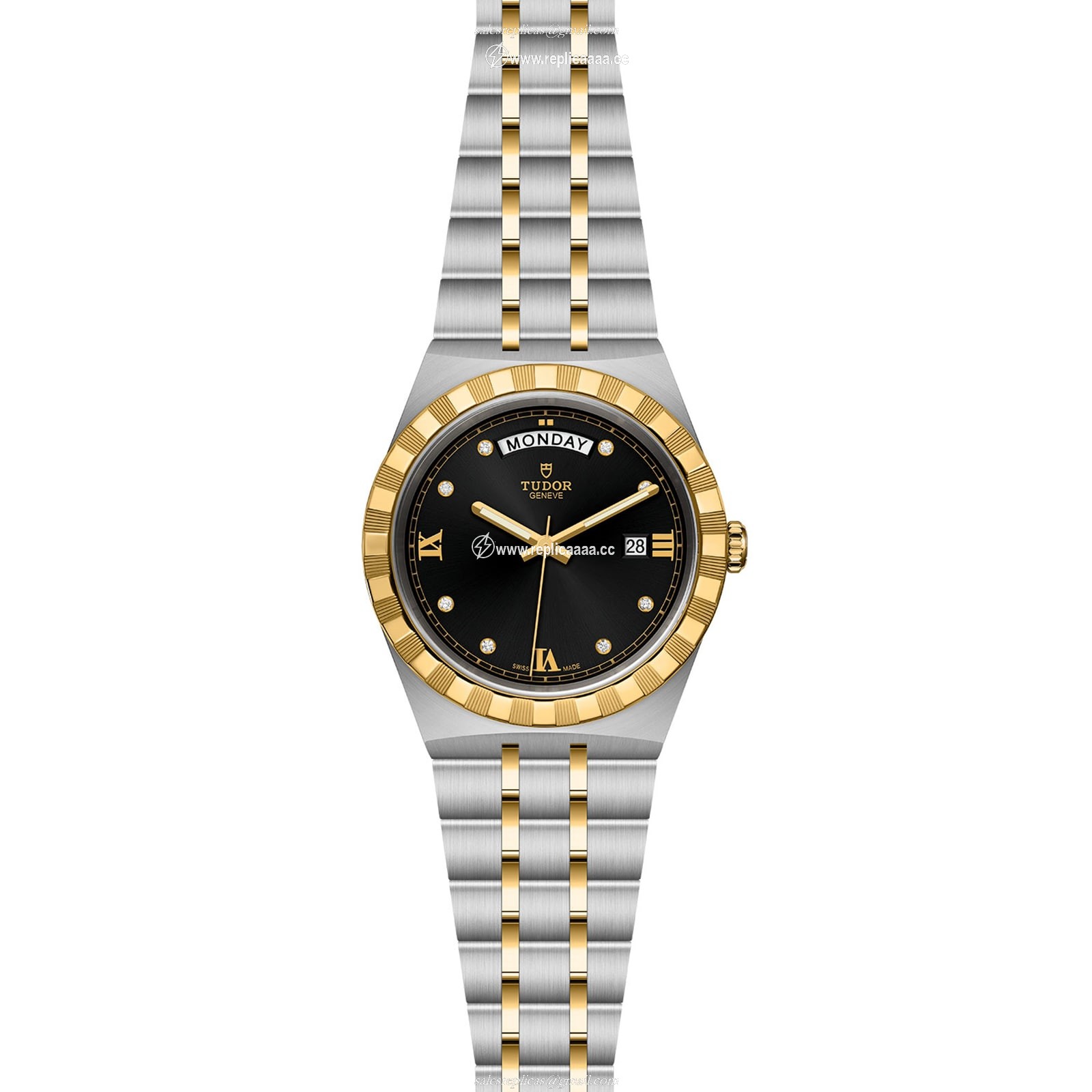 Replica Tudor Royal Date Day M28603-0005