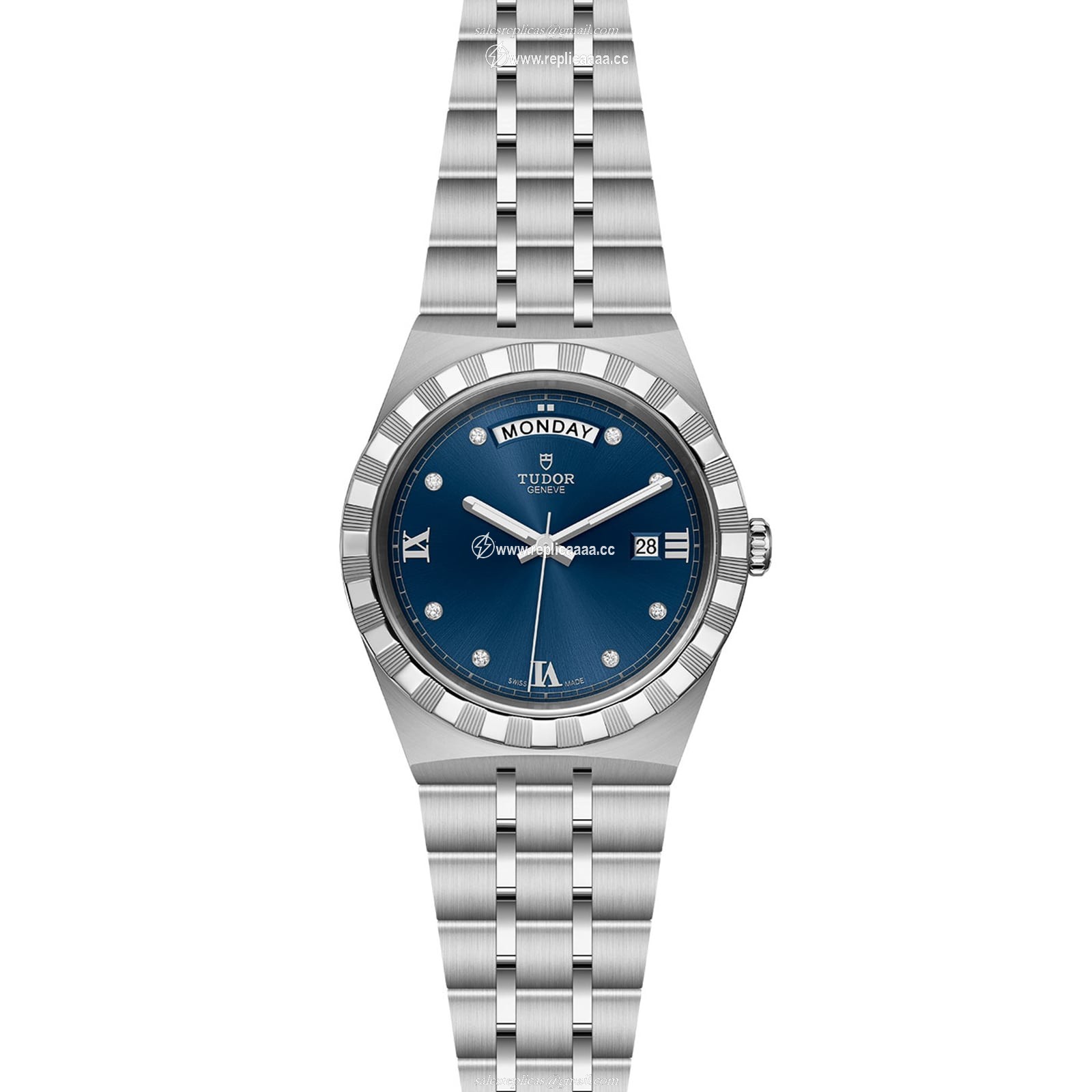 Replica Tudor Royal Date Day M28600-0006