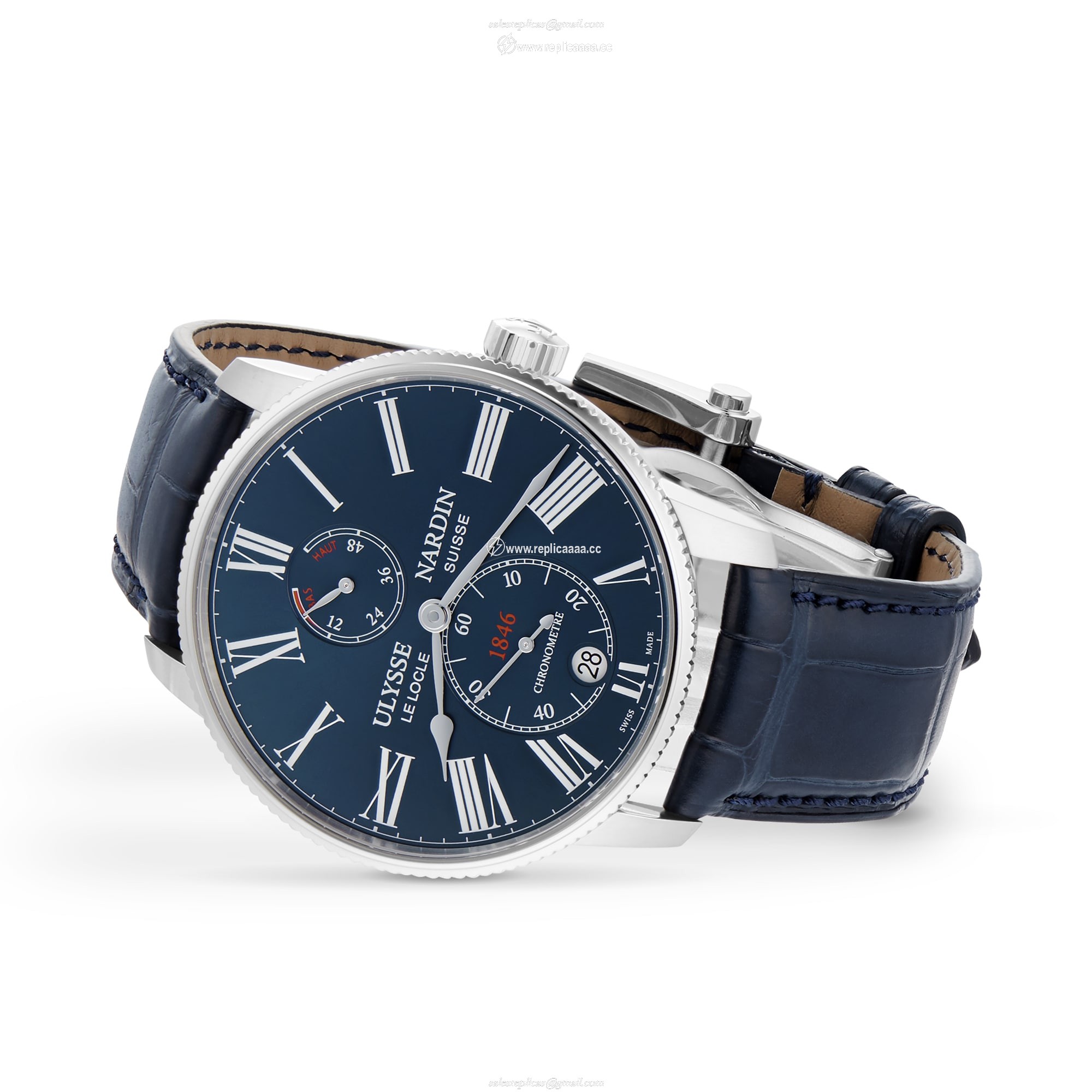 Replica Ulysse Nardin Marine Torpilleur 42mm Stainless Steel Case And Bezel 1183-310/43 2 Replica Ulysse Nardin Marine Torpilleur 42mm Stainless Steel Case And Bezel 1183-310/43
