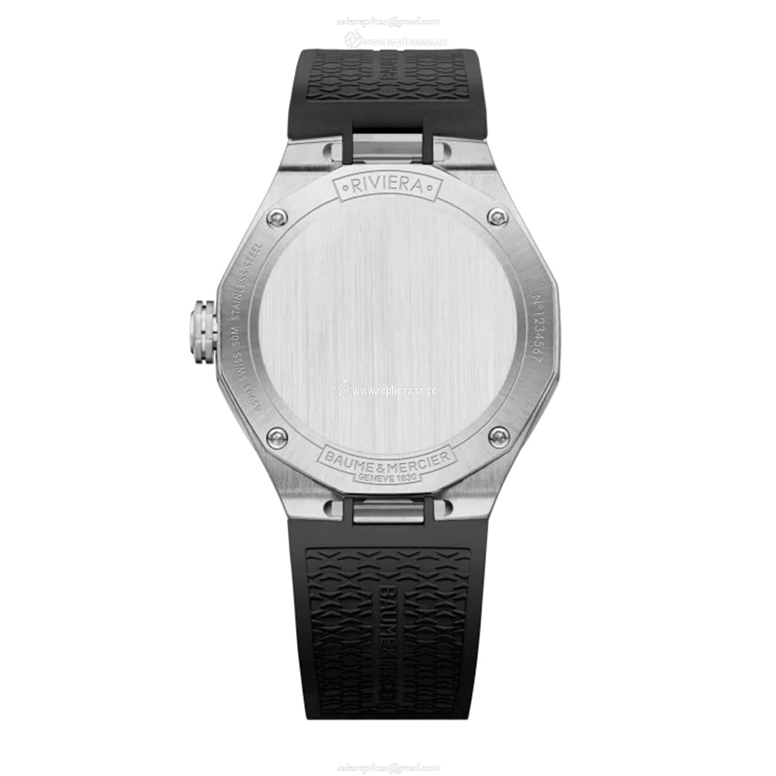 Replica Baume & Mercier Riviera Quartz 36mm Unisex details Black M0A10613