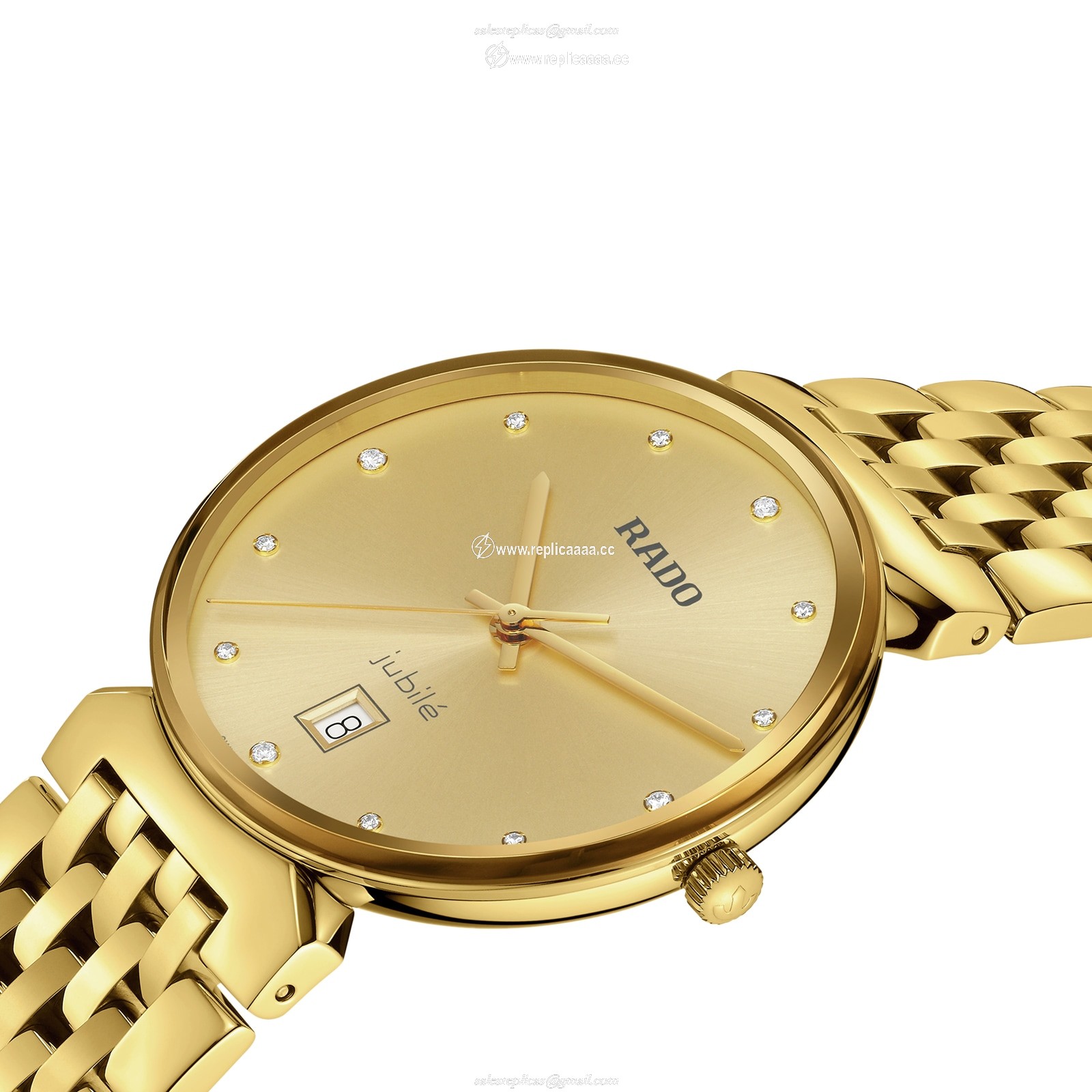 Replica Rado Florence Diamonds 38mm Unisex details R48914713 2 Replica Rado Florence Diamonds 38mm Unisex details R48914713