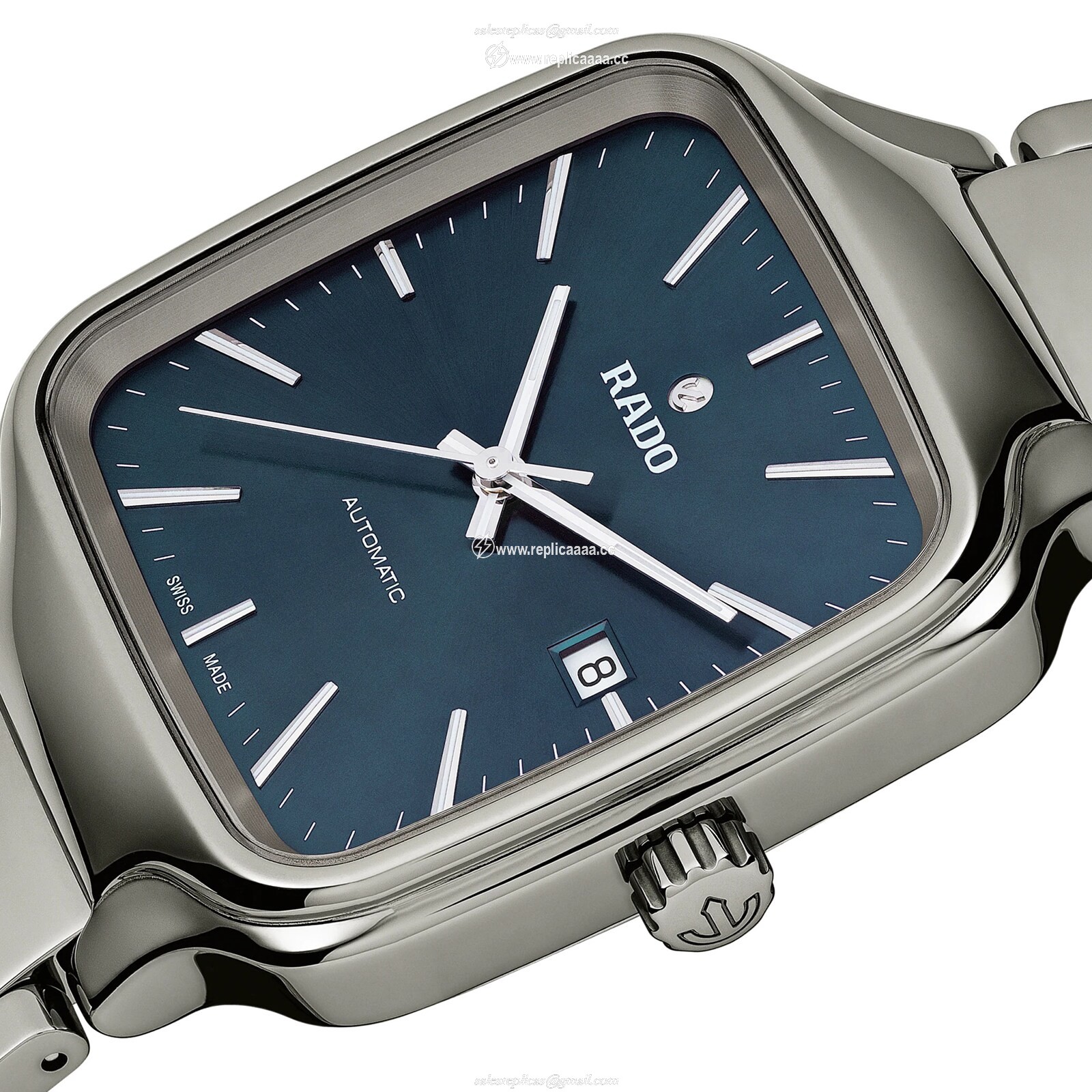 Replica Rado True Square Automatic 38mm Mens details R27077202
