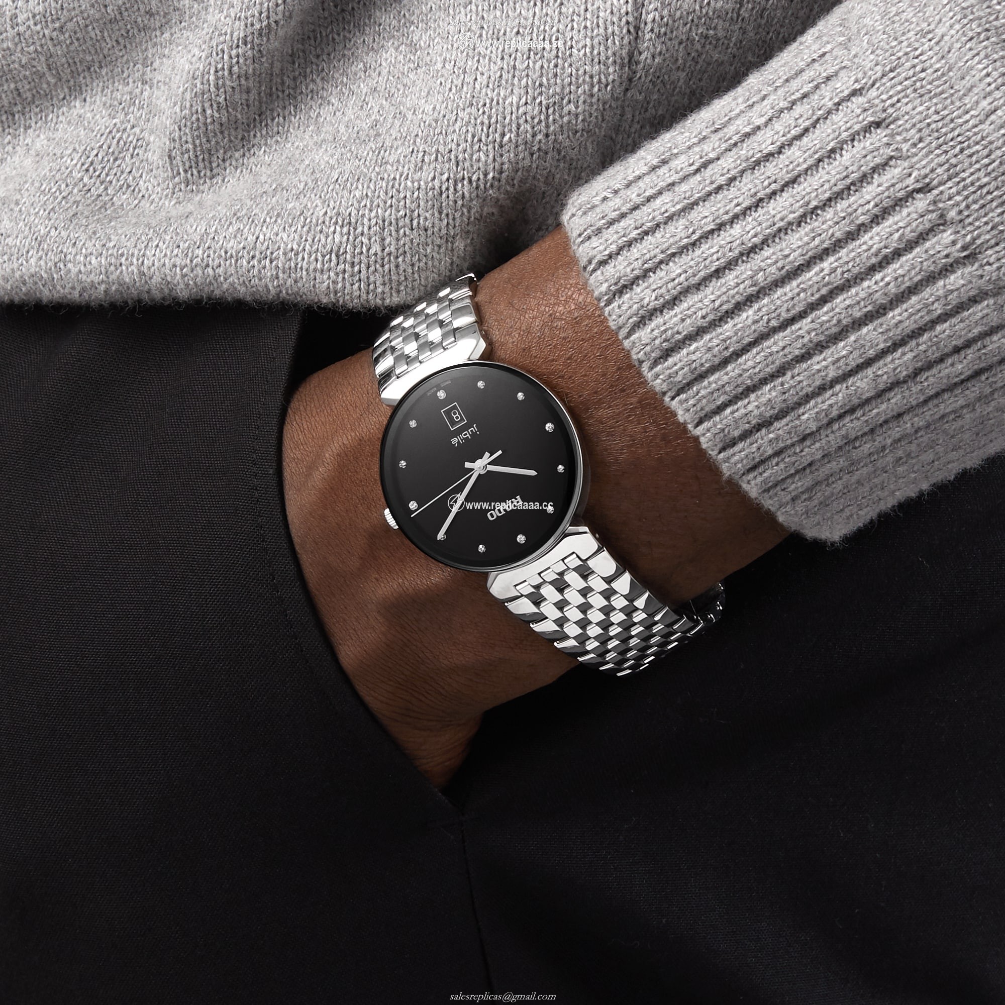 Replica Rado Florence 38mm Mens details Black R48912733 2 Replica Rado Florence 38mm Mens details Black R48912733