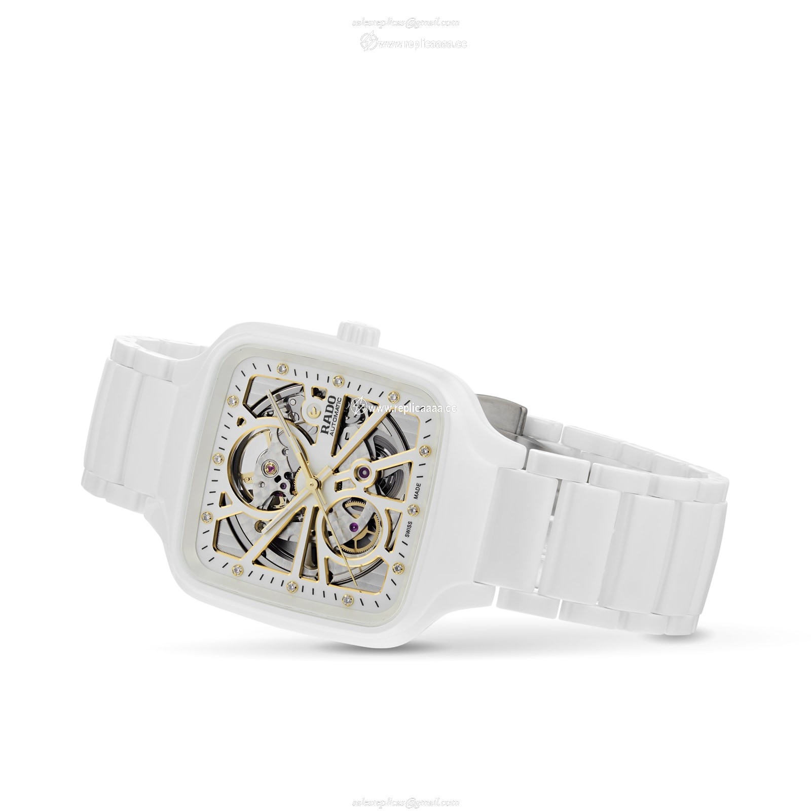 Replica Rado True Square Automatic Open Heart R27073702