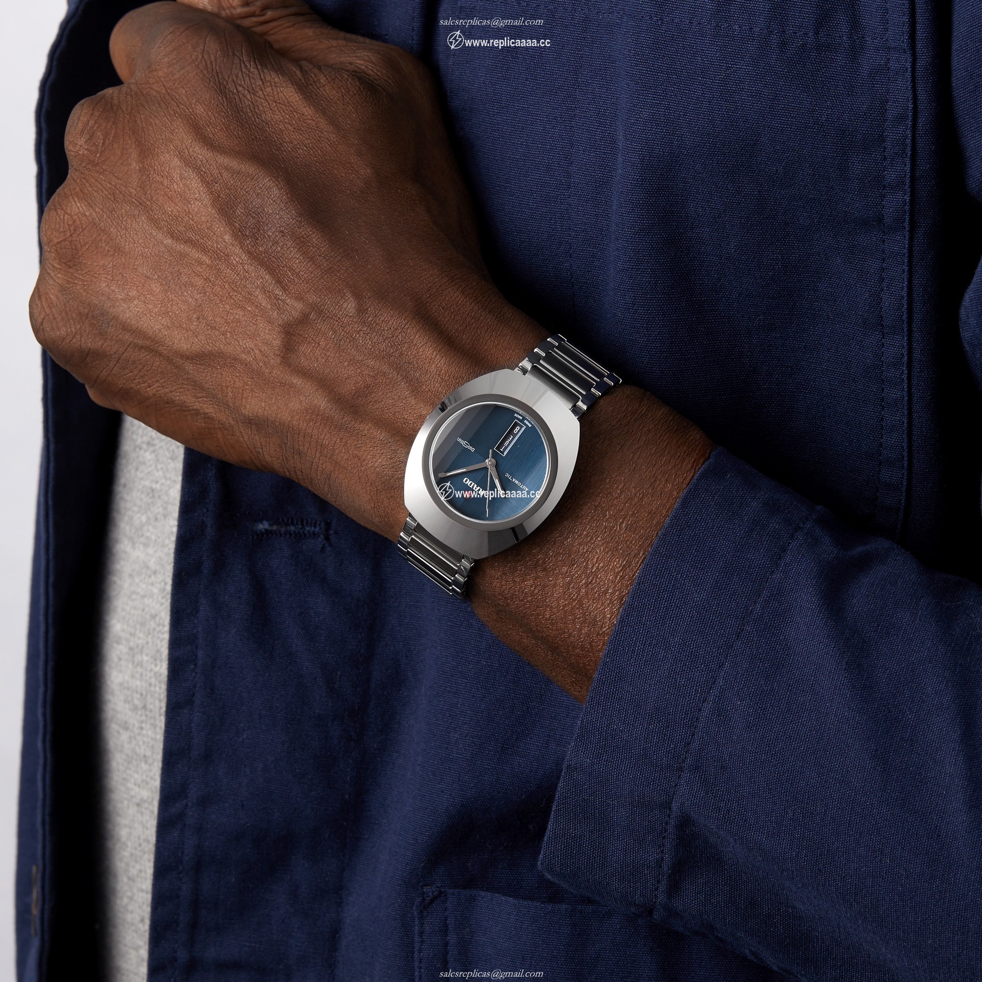Replica Rado DiaStar Limited Edition 38mm Unisex details Blue R12160213 2 Replica Rado DiaStar Limited Edition 38mm Unisex details Blue R12160213
