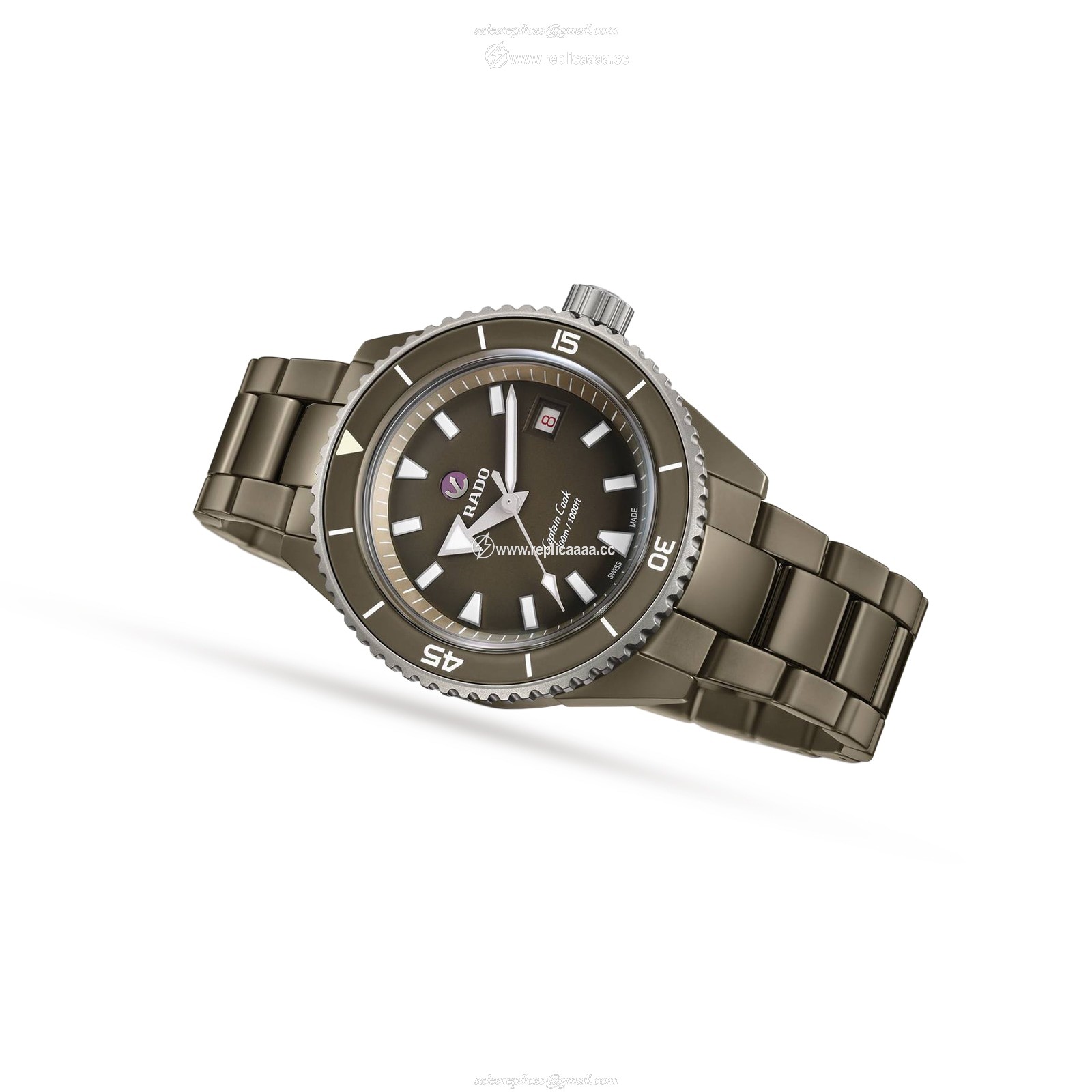 Replica Rado Captain Cook High-Tech Ceramic Diver R32130312