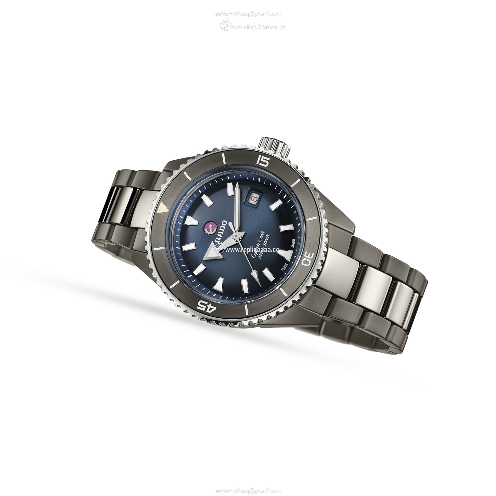 Replica Rado Captain Cook High-Tech Ceramic Diver R32144202
