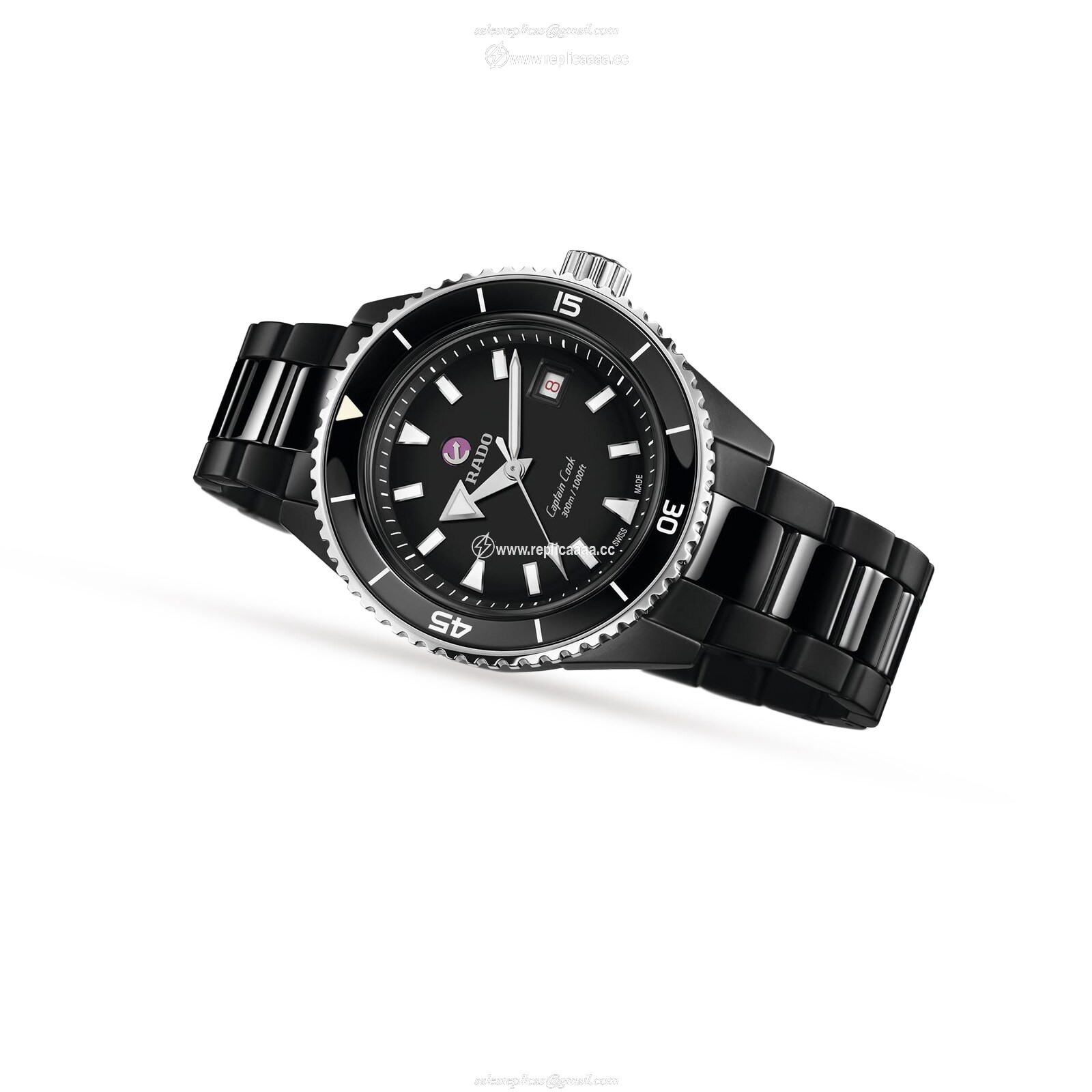 Replica Rado Captain Cook High-Tech Ceramic Diver R32129152