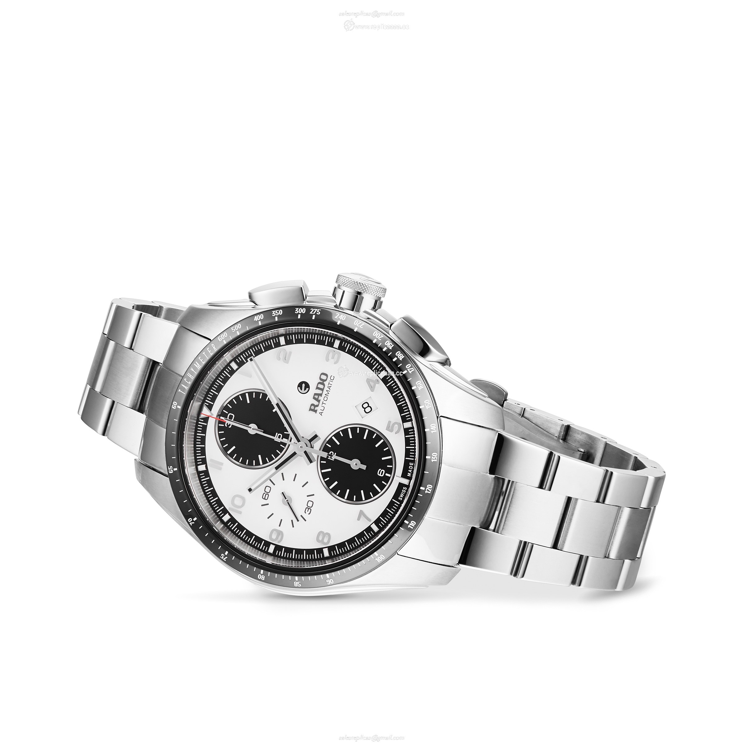 Replica Rado HyperChrome 44mm Mens details R32042103 2 Replica Rado HyperChrome 44mm Mens details R32042103