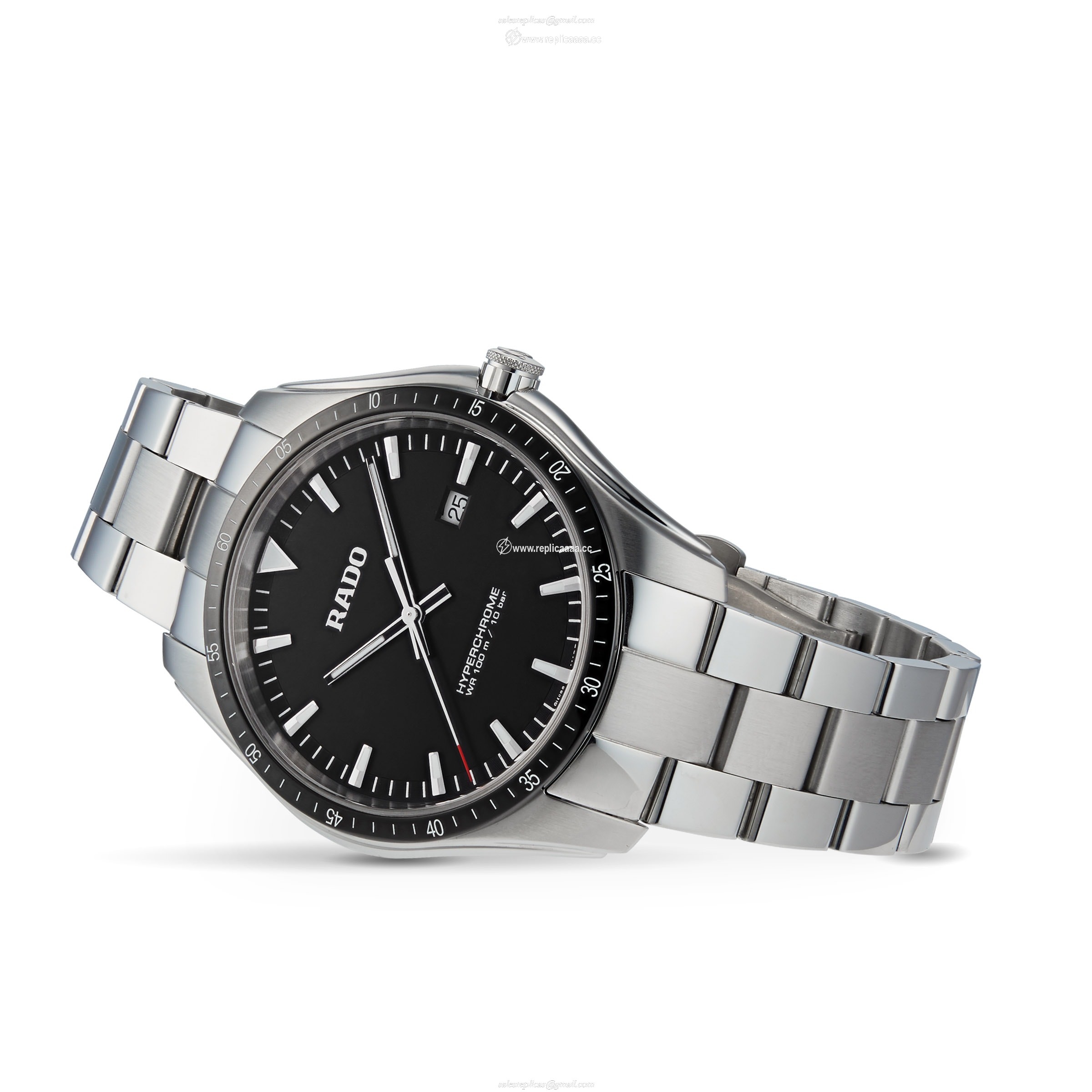 Replica Rado HyperChrome 45mm Mens details R32502153