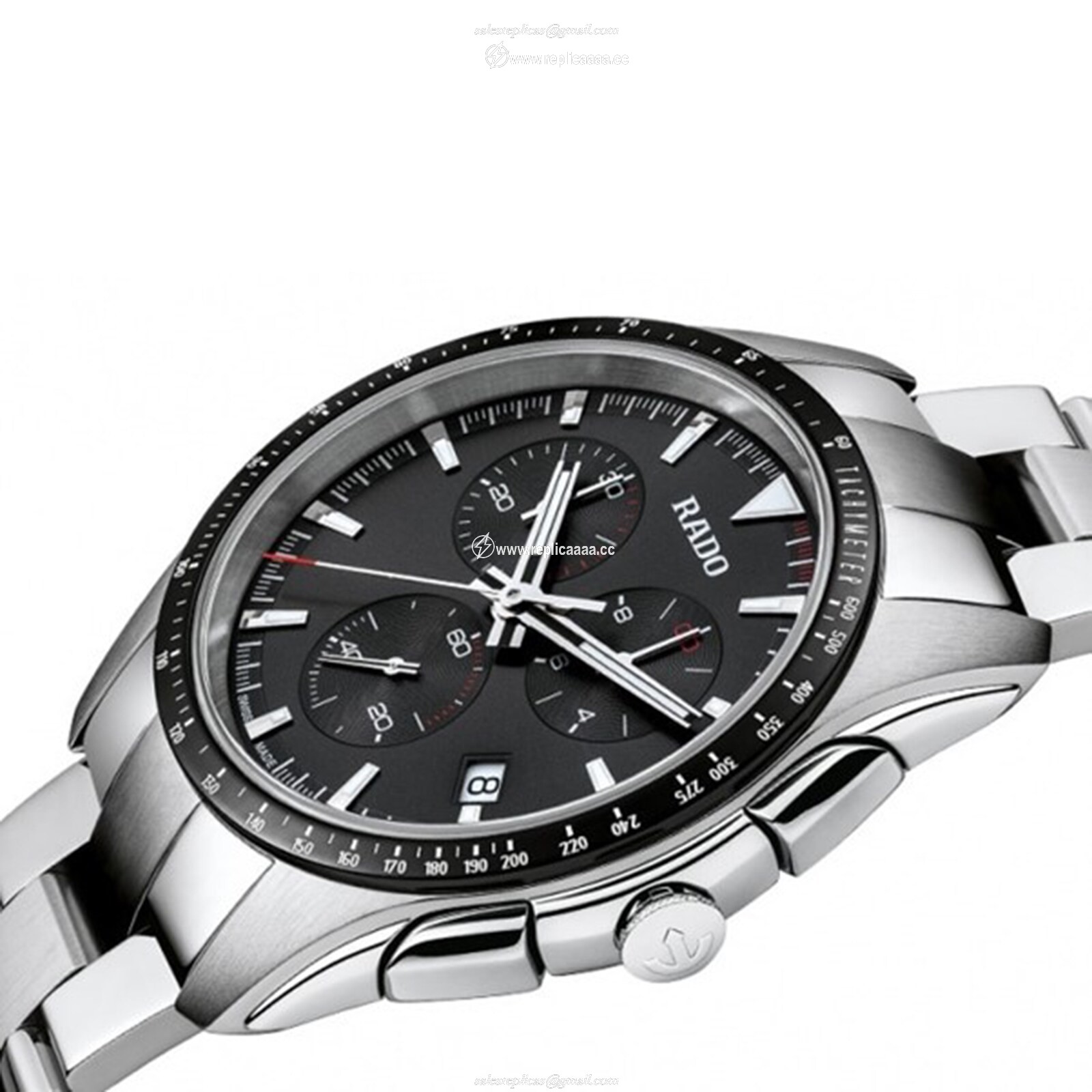 Replica Rado HyperChrome 45mm Mens details R32259153 2 Replica Rado HyperChrome 45mm Mens details R32259153