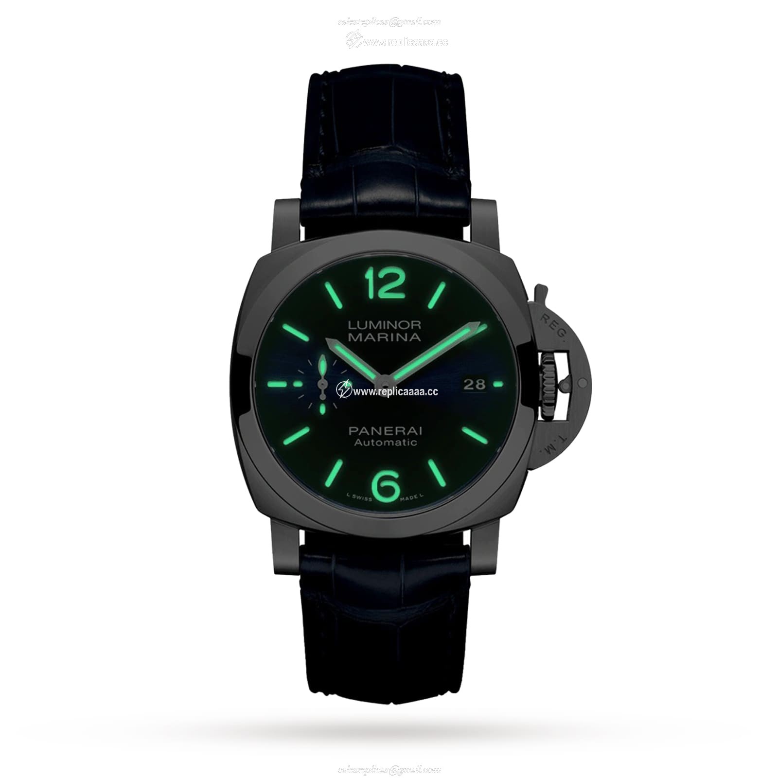 Replica Panerai Luminor Quaranta Automatic 40mm Mens details PAM01370 2 Replica Panerai Luminor Quaranta Automatic 40mm Mens details PAM01370