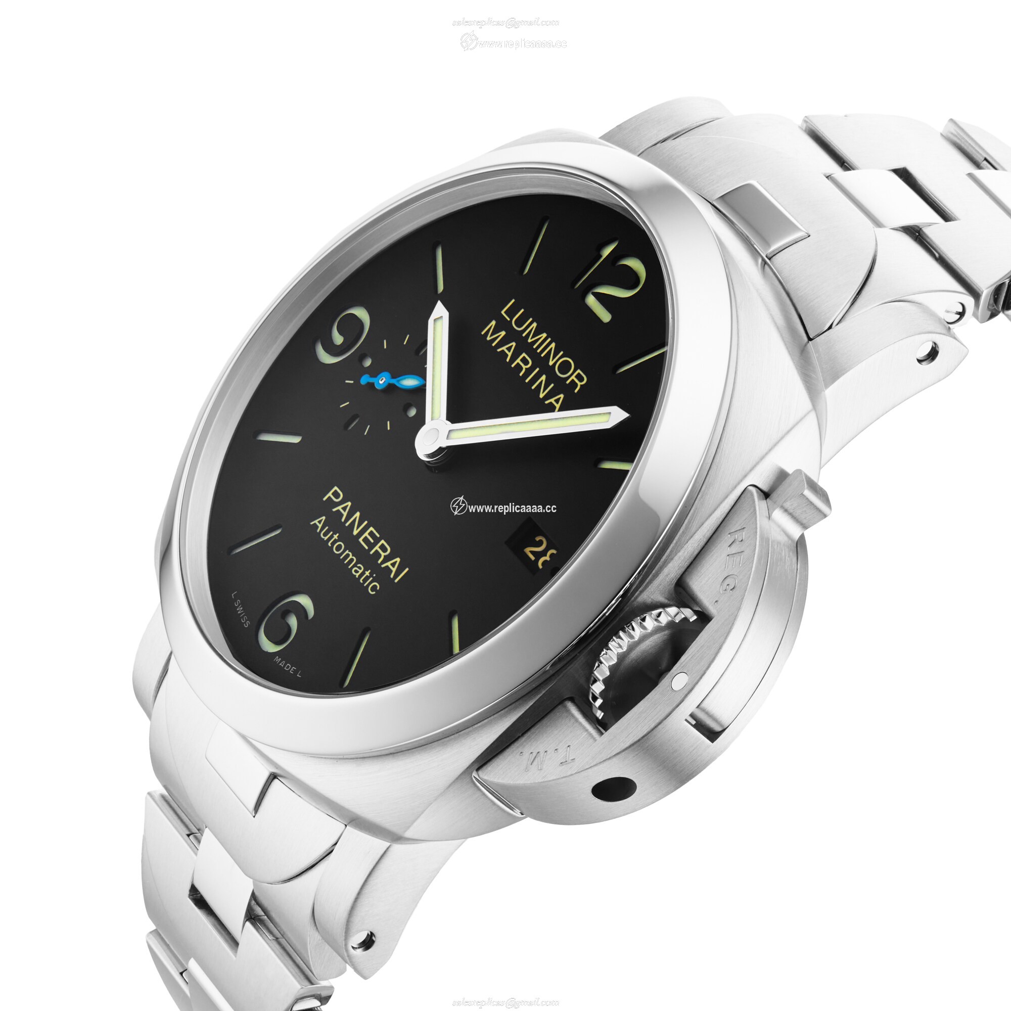 Replica Panerai Luminor Marina PAM 1562 Automatic 44mm details PAM01562