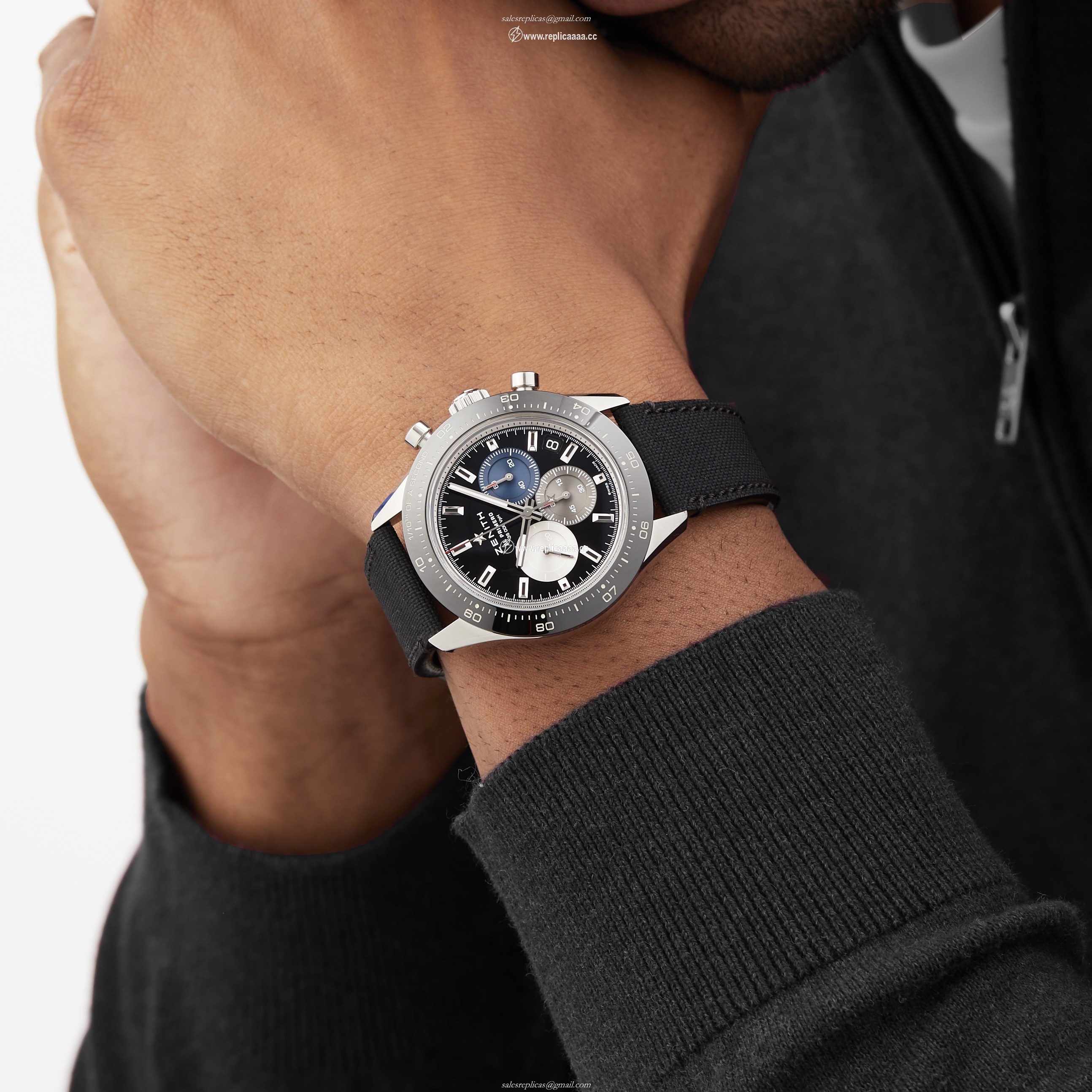 Replica Zenith Chronomaster Sport El Primero 3600 41mm 03.3100.3600/21.C822 2 Replica Zenith Chronomaster Sport El Primero 3600 41mm 03.3100.3600/21.C822