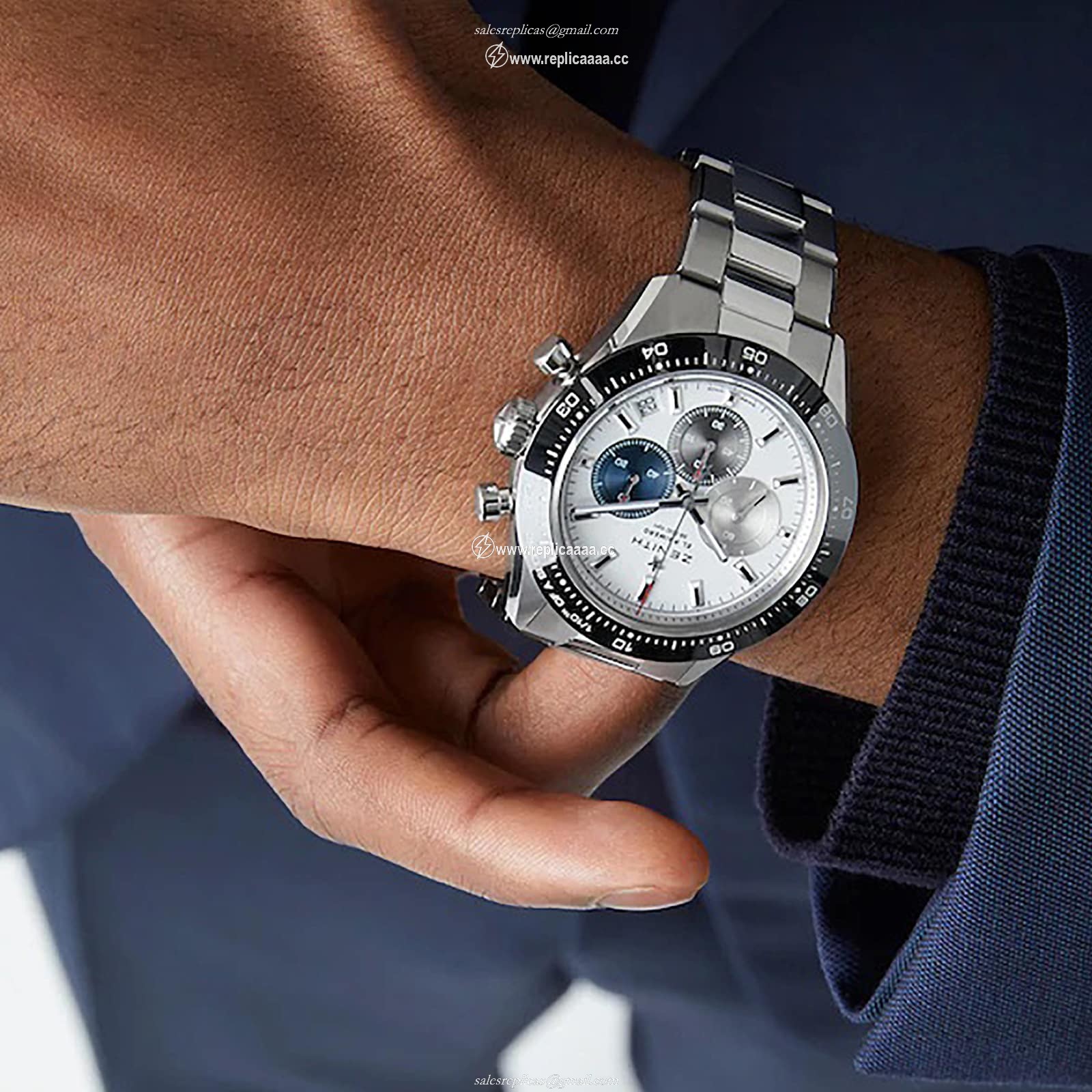 Replica Zenith Chronomaster Sport El Primero 3600 41mm 03.3100.3600/69.M3100 2 Replica Zenith Chronomaster Sport El Primero 3600 41mm 03.3100.3600/69.M3100