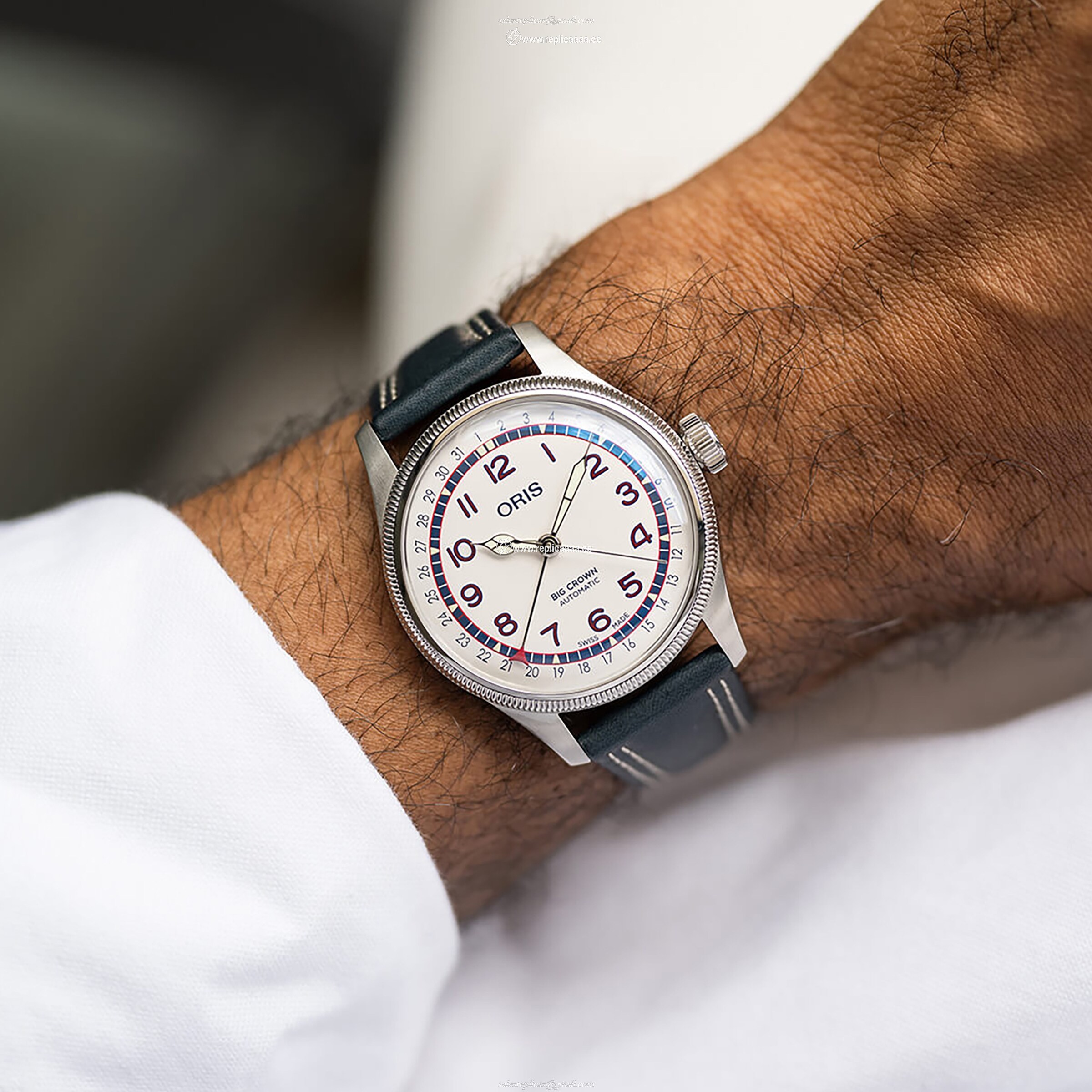 Replica Oris Hank Aaron Limited Edition 40mm Mens details 01 754 7785 4081-SET 2 Replica Oris Hank Aaron Limited Edition 40mm Mens details 01 754 7785 4081-SET