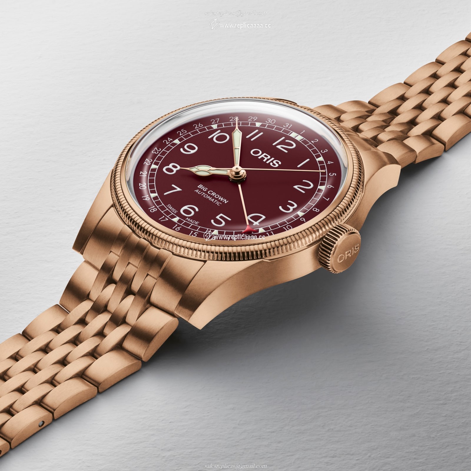 Replica Oris Big Crown 40mm Mens details - Red 01 754 7741 3168-07 8 20 01 2 Replica Oris Big Crown 40mm Mens details - Red 01 754 7741 3168-07 8 20 01