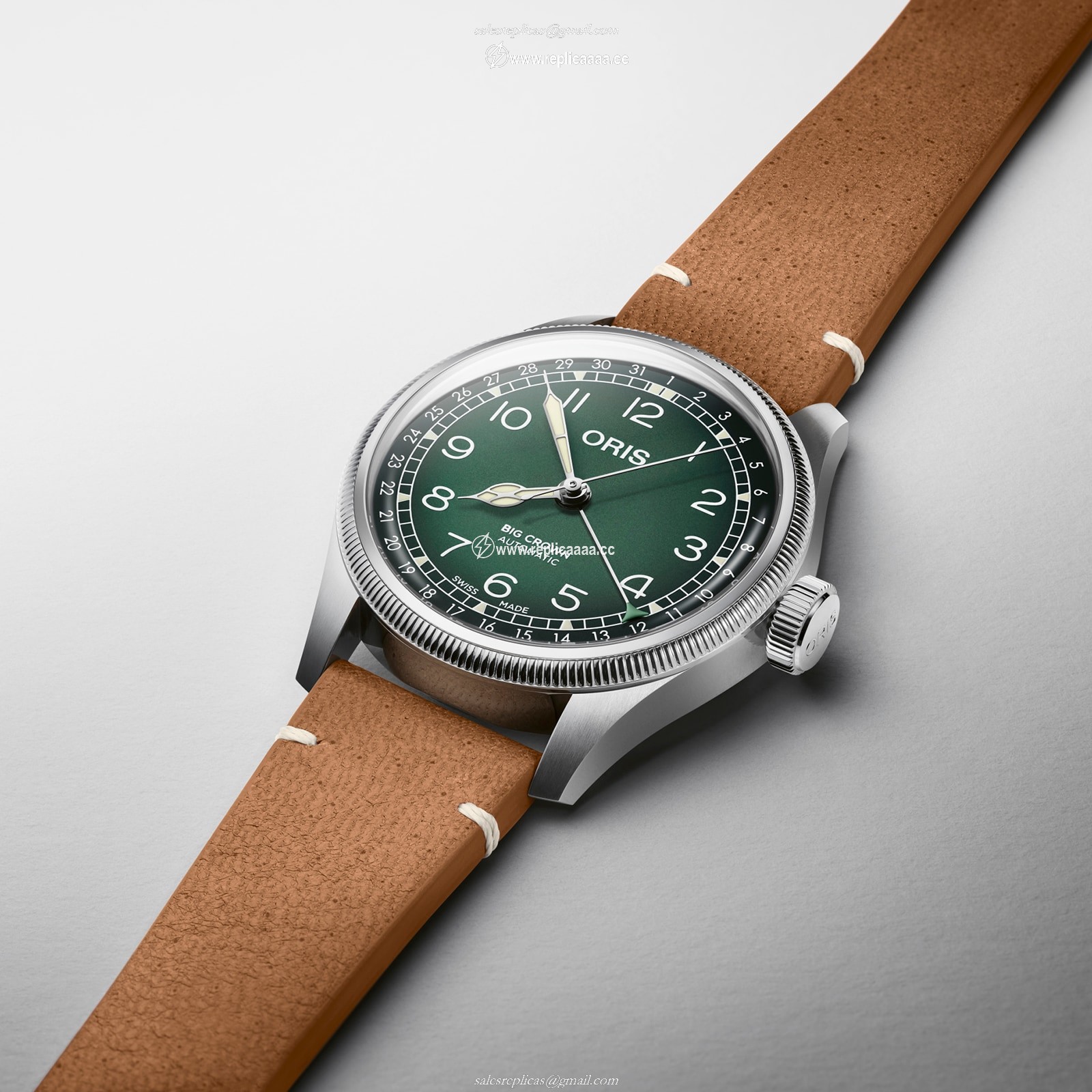 Replica Oris Big Crown X Cervo Volante 38mm Mens details 01 754 7779 4067-SET