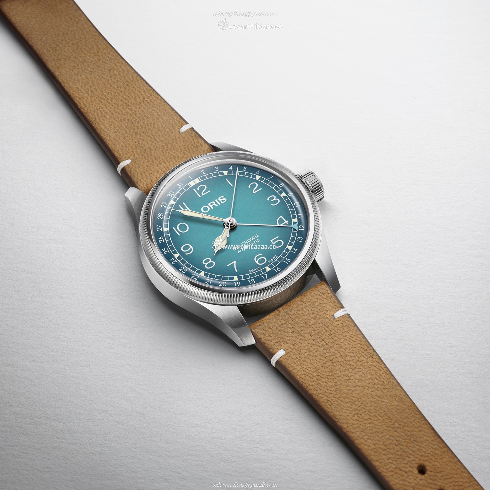 Replica Oris Big Crown X Cervo Volante 38mm Mens details 01 754 7779 4065-SET