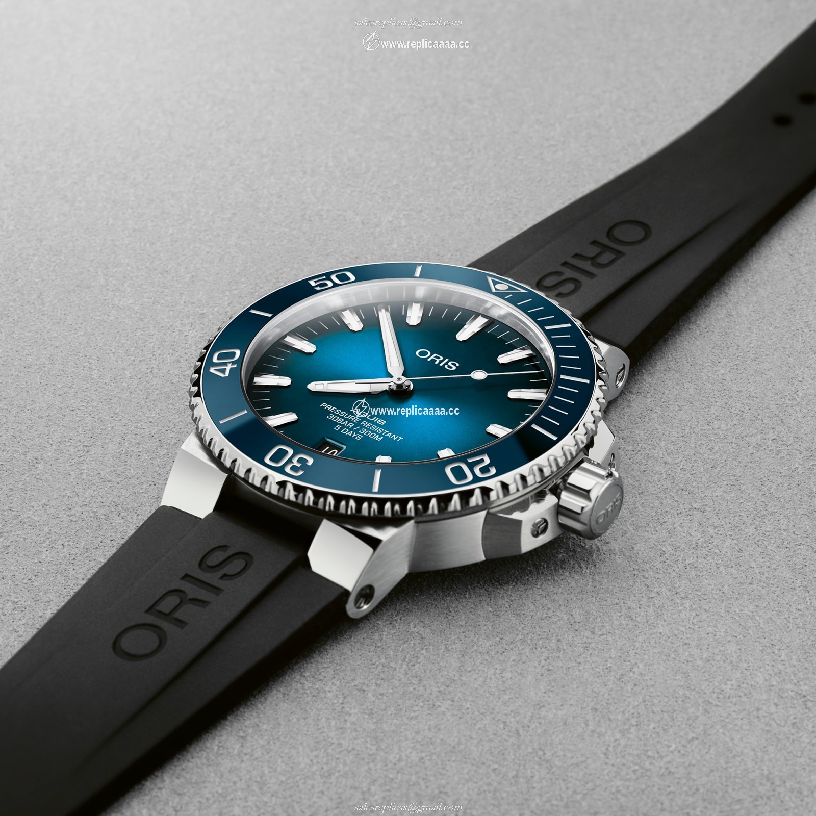 Replica Oris Aquis Diver 43.5mm Mens details 01 400 7763 4135-07 4 24 74EB 2 Replica Oris Aquis Diver 43.5mm Mens details 01 400 7763 4135-07 4 24 74EB
