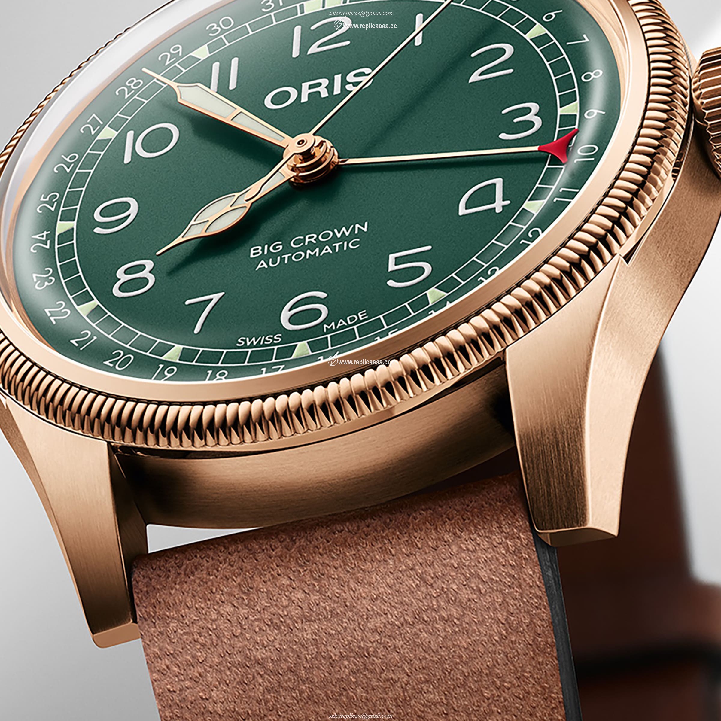 Replica Oris Big Crown 80th Anniversary Edition 40mm Mens details 01 754 7741 3167-07 5 20 58BR
