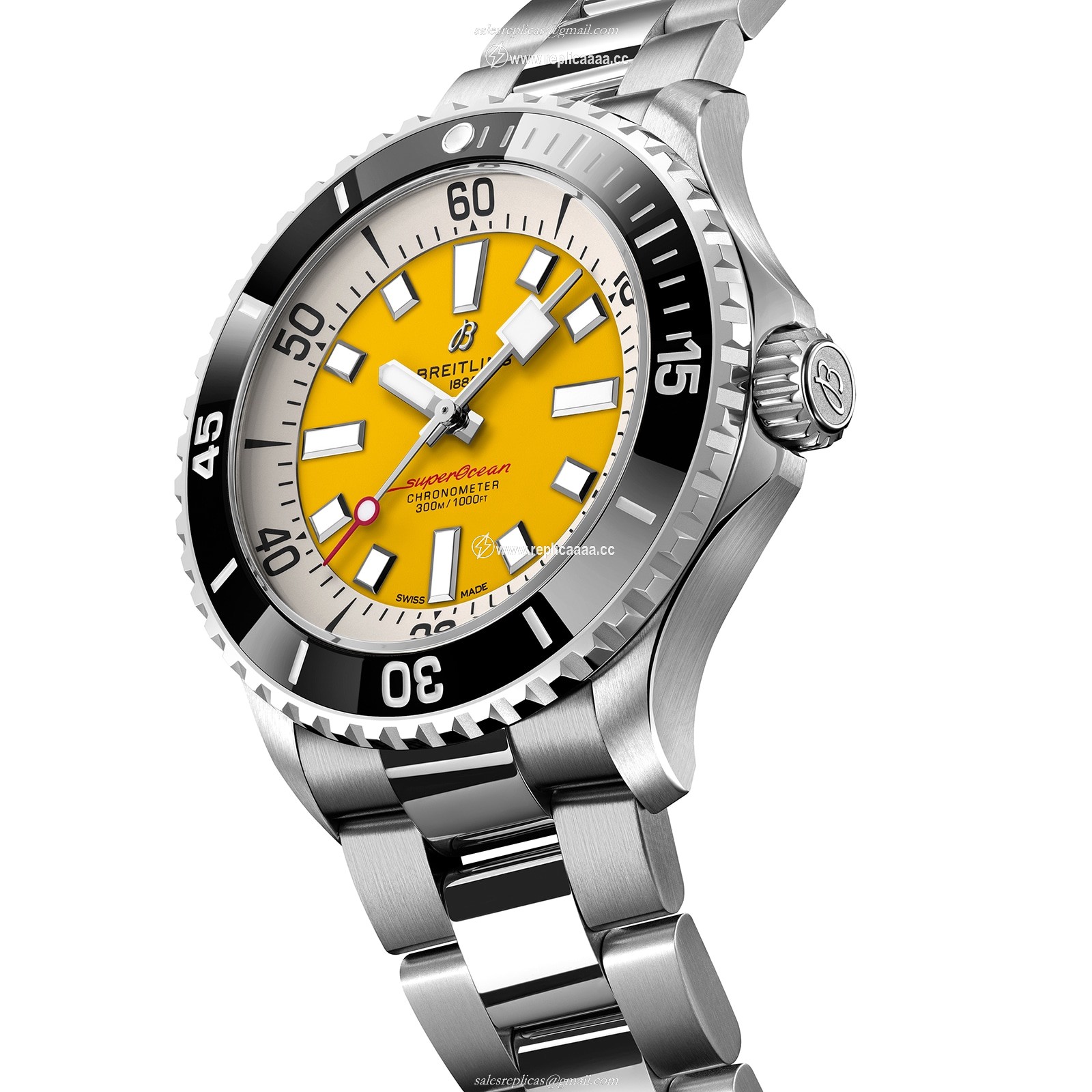 Replica Breitling Superocean Automatic Code Yellow UK Edition 46mm Mens details Yellow A173781A1I1A1 2 Replica Breitling Superocean Automatic Code Yellow UK Edition 46mm Mens details Yellow A173781A1I1A1