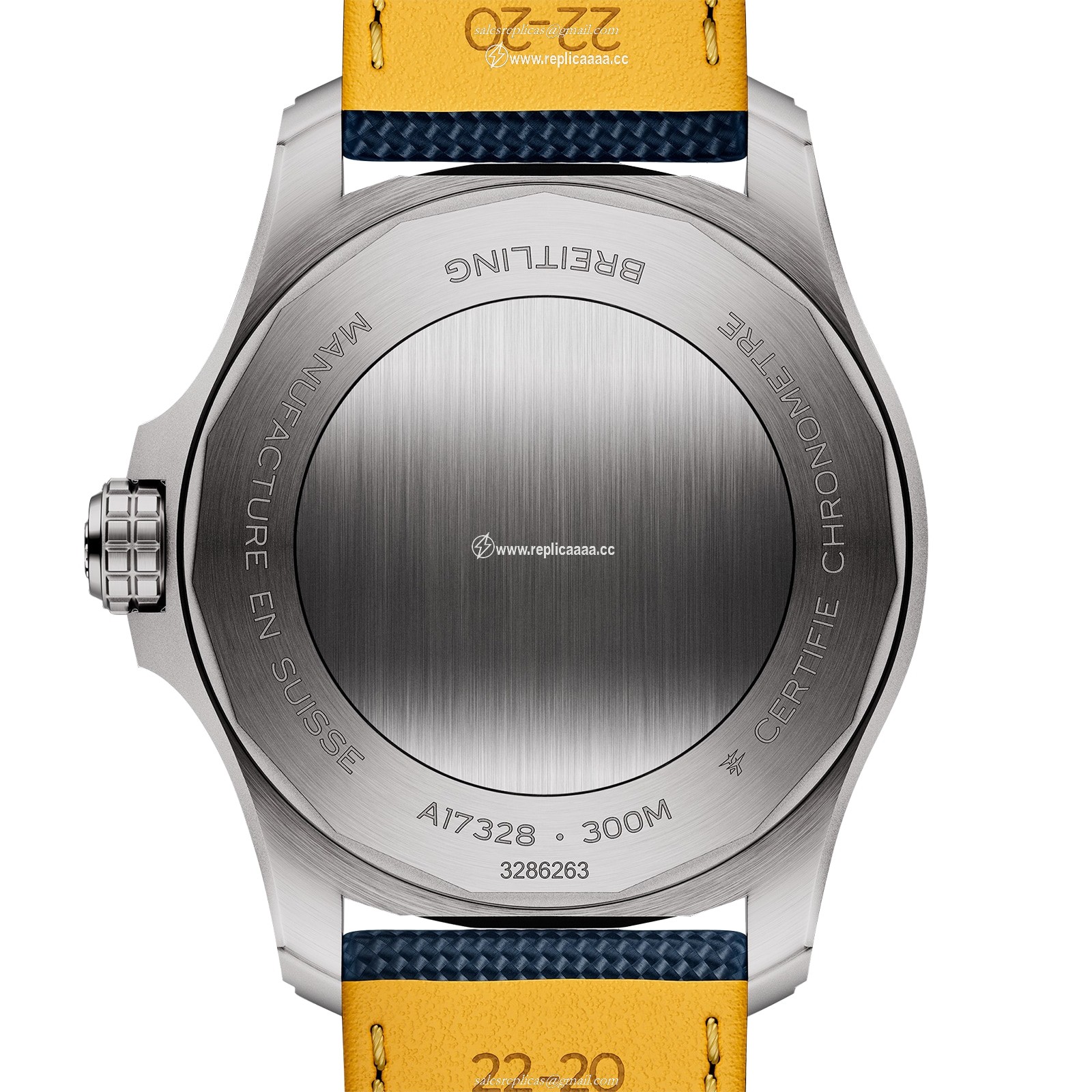 Replica Breitling Avenger Automatic 42mm Mens details Blue Leather A17328101C1X1 2 Replica Breitling Avenger Automatic 42mm Mens details Blue Leather A17328101C1X1