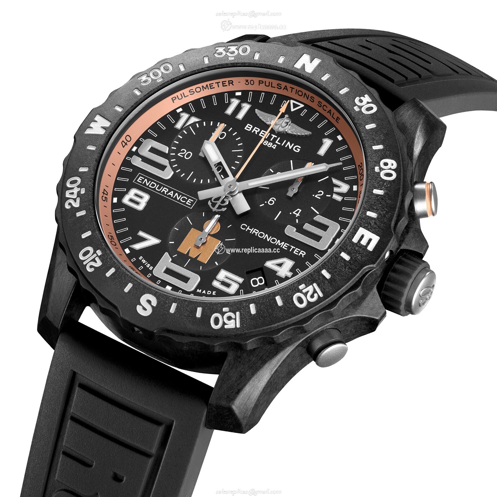 Replica Breitling Endurance Pro X Iron Man Finisher 44mm Mens details Black X823101B1B1S1 2 Replica Breitling Endurance Pro X Iron Man Finisher 44mm Mens details Black X823101B1B1S1