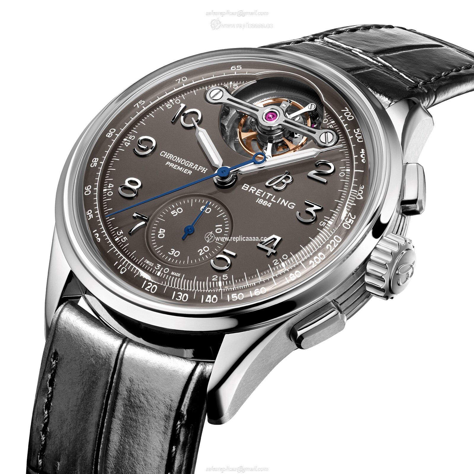 Replica Breitling Premier B21 Chronograph Tourbillon 42 Gaston details JB2120A61B1P1 2 Replica Breitling Premier B21 Chronograph Tourbillon 42 Gaston details JB2120A61B1P1