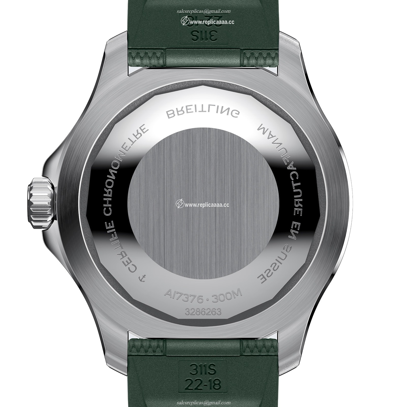 Replica Breitling Superocean Automatic 44 Stainless Steel Rubber Strap details A17376A31L1S1 2 Replica Breitling Superocean Automatic 44 Stainless Steel Rubber Strap details A17376A31L1S1