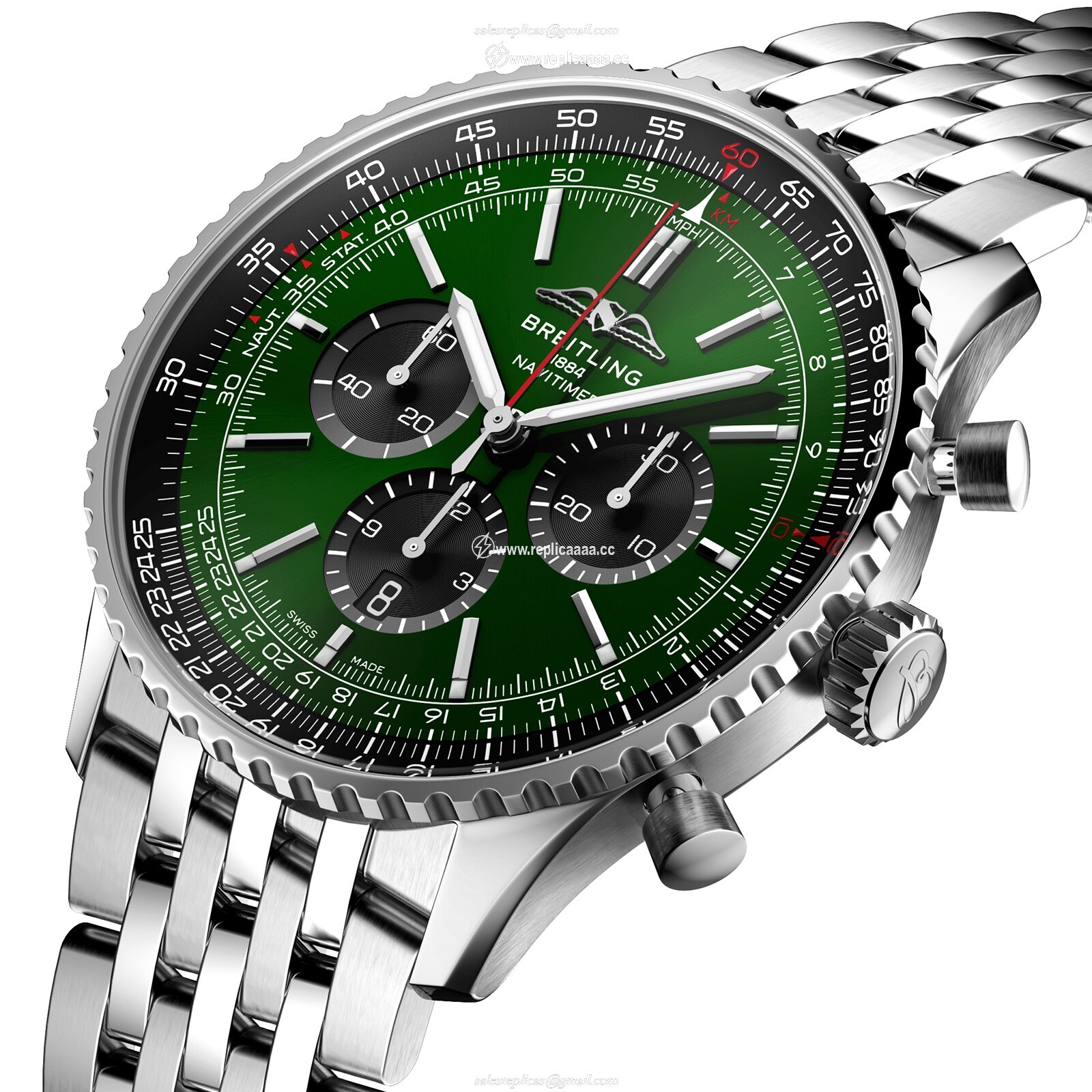 Replica Breitling Navitimer B01 Chronograph 46 Stainless Steel details AB0137241L1A1 2 Replica Breitling Navitimer B01 Chronograph 46 Stainless Steel details AB0137241L1A1