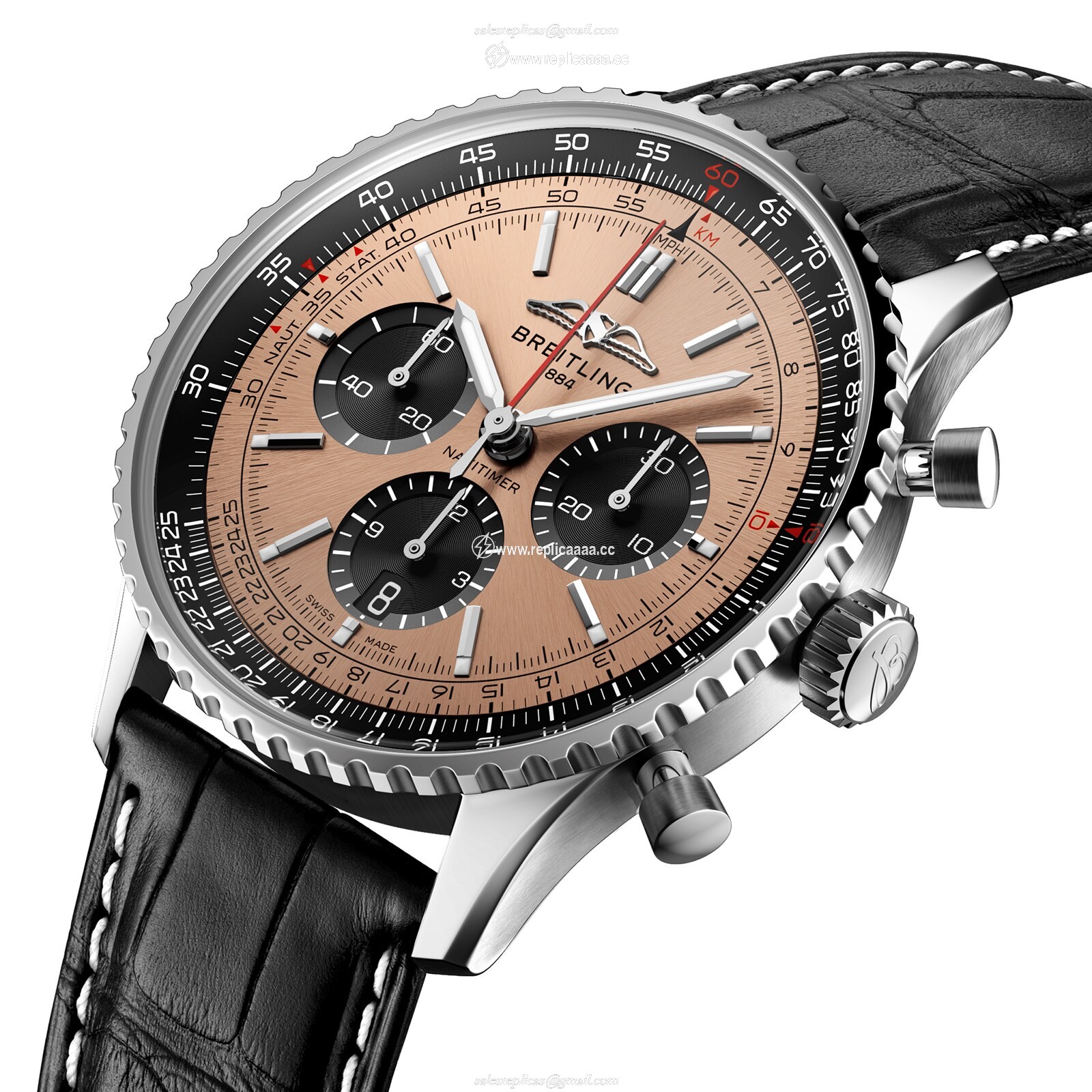 Replica Breitling Navitimer B01 Chronograph 43 Copper details AB0138241K1P1