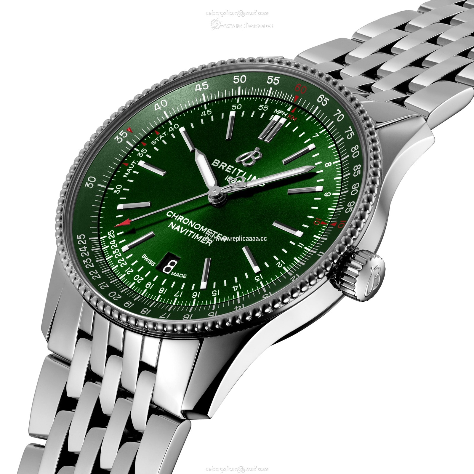 Replica Breitling Navitimer Automatic 41 Stainless Steel details A17326361L1A1