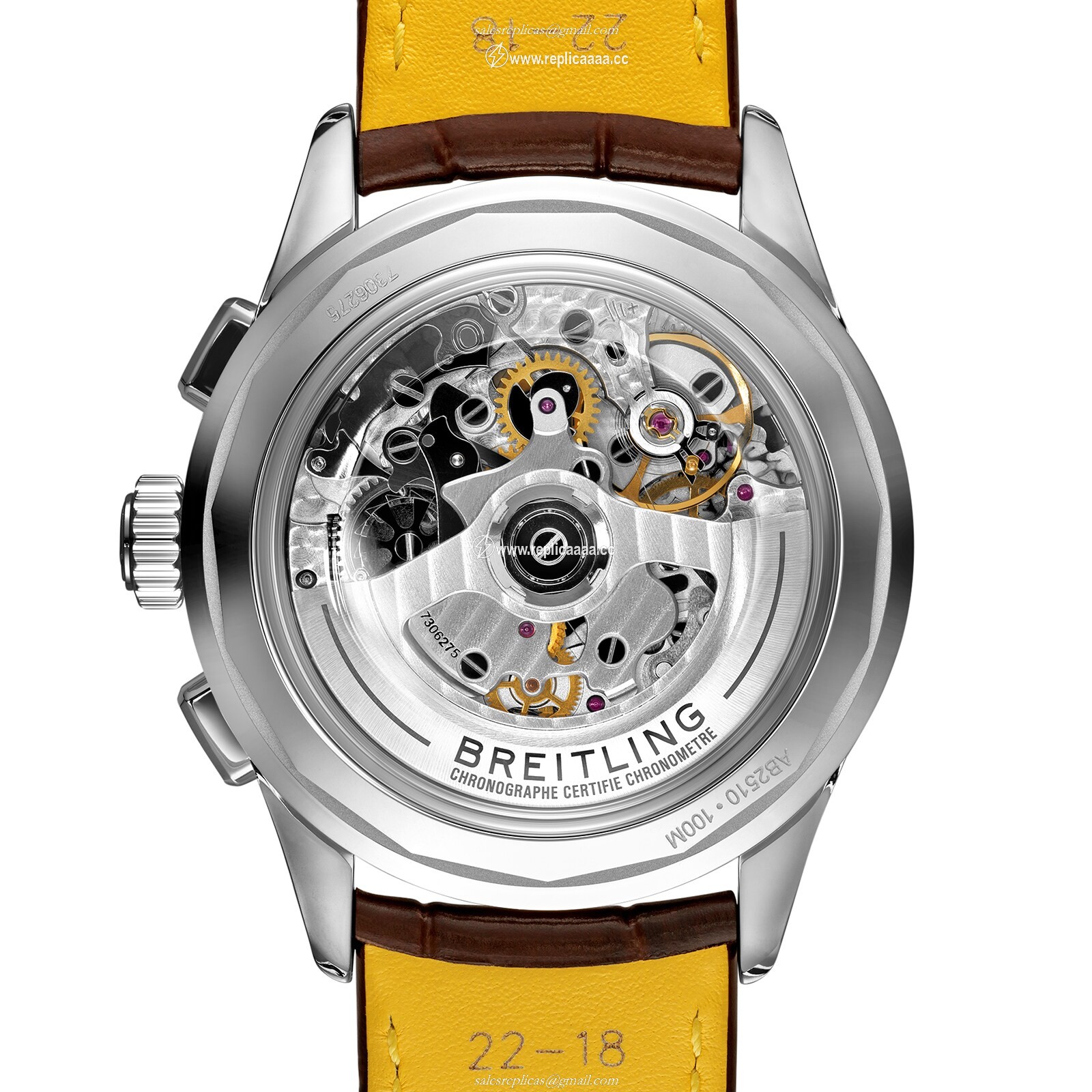 Replica Breitling Premier B25 Datora 42 Stainless Steel details AB2510201K1P1 2 Replica Breitling Premier B25 Datora 42 Stainless Steel details AB2510201K1P1