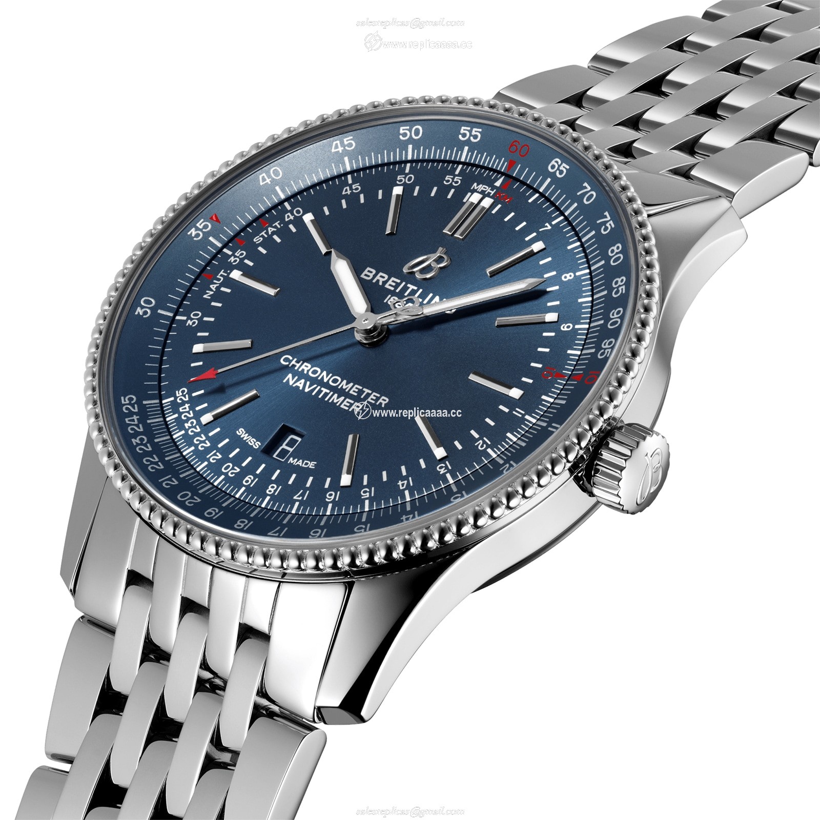 Replica Breitling Navitimer Automatic 41 Stainless Steel details A17326161C1A1