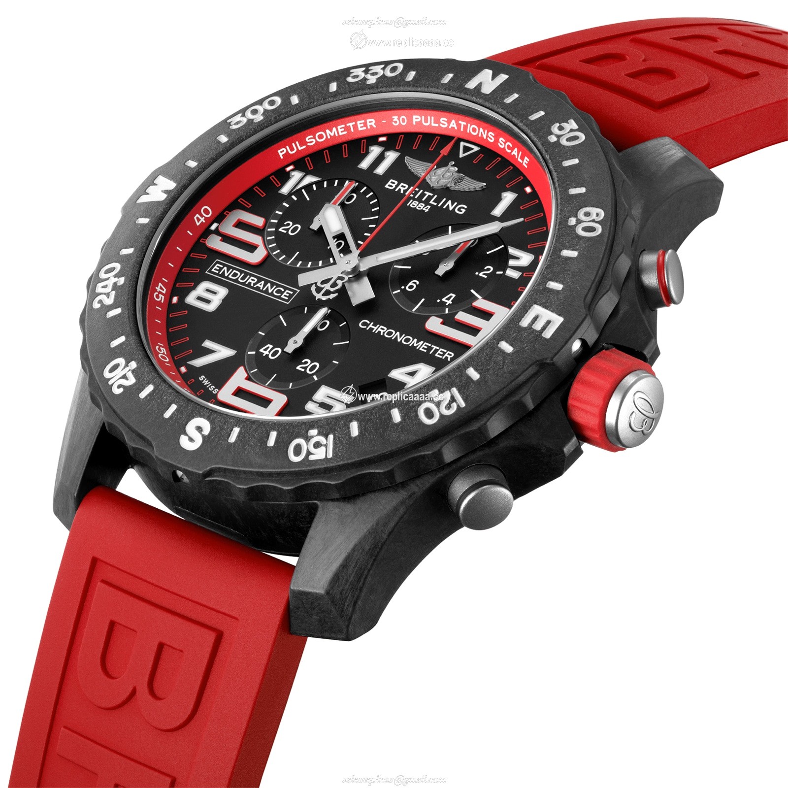 Replica Breitling Endurance Pro 44 Red details X82310D91B1S1
