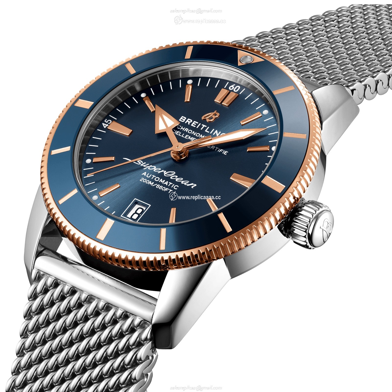 Replica Breitling Superocean Heritage B20 Automatic 42 details UB2010161C1A1